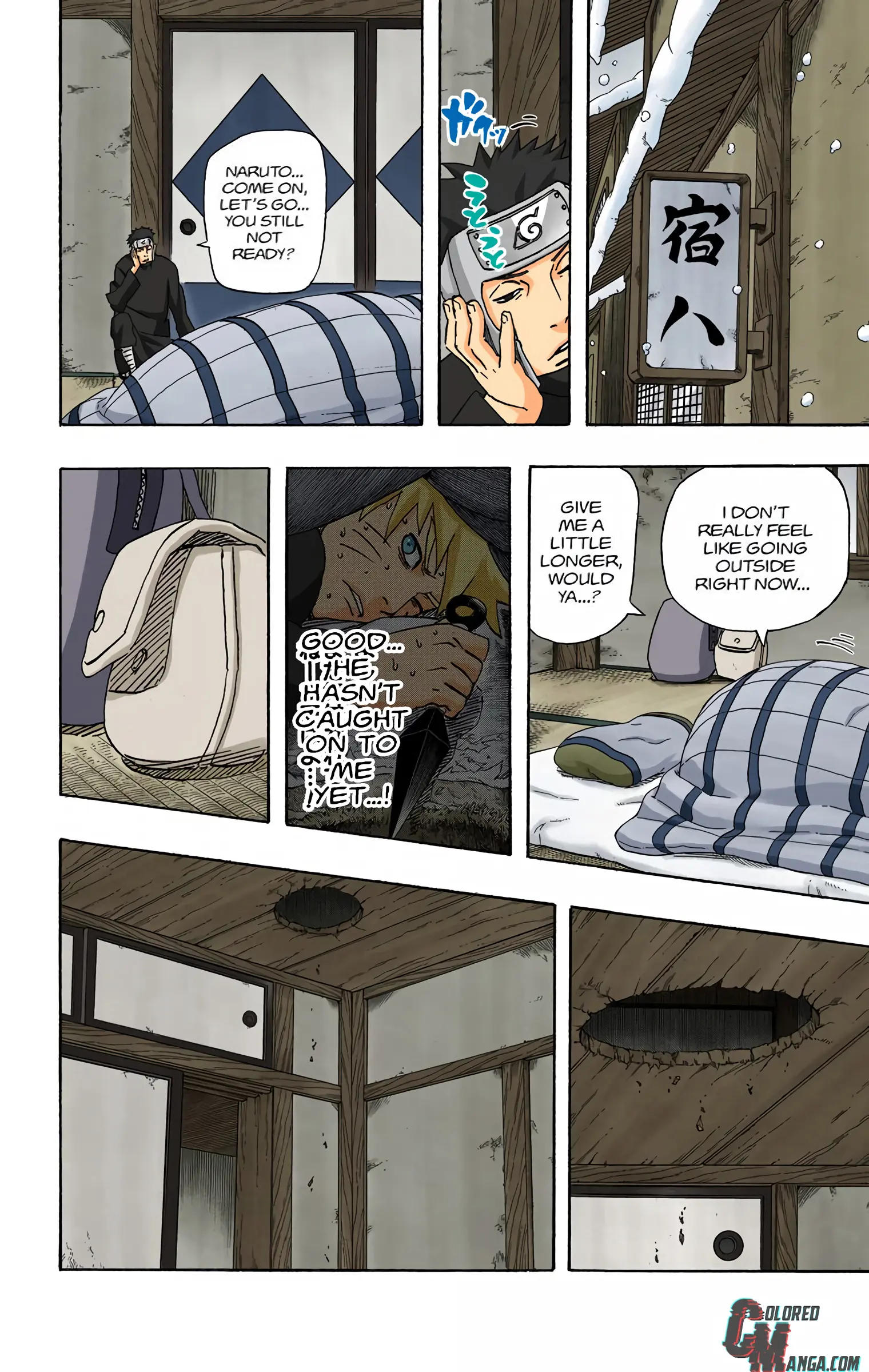 Naruto Colored Manga Online, chapter 482, page 14