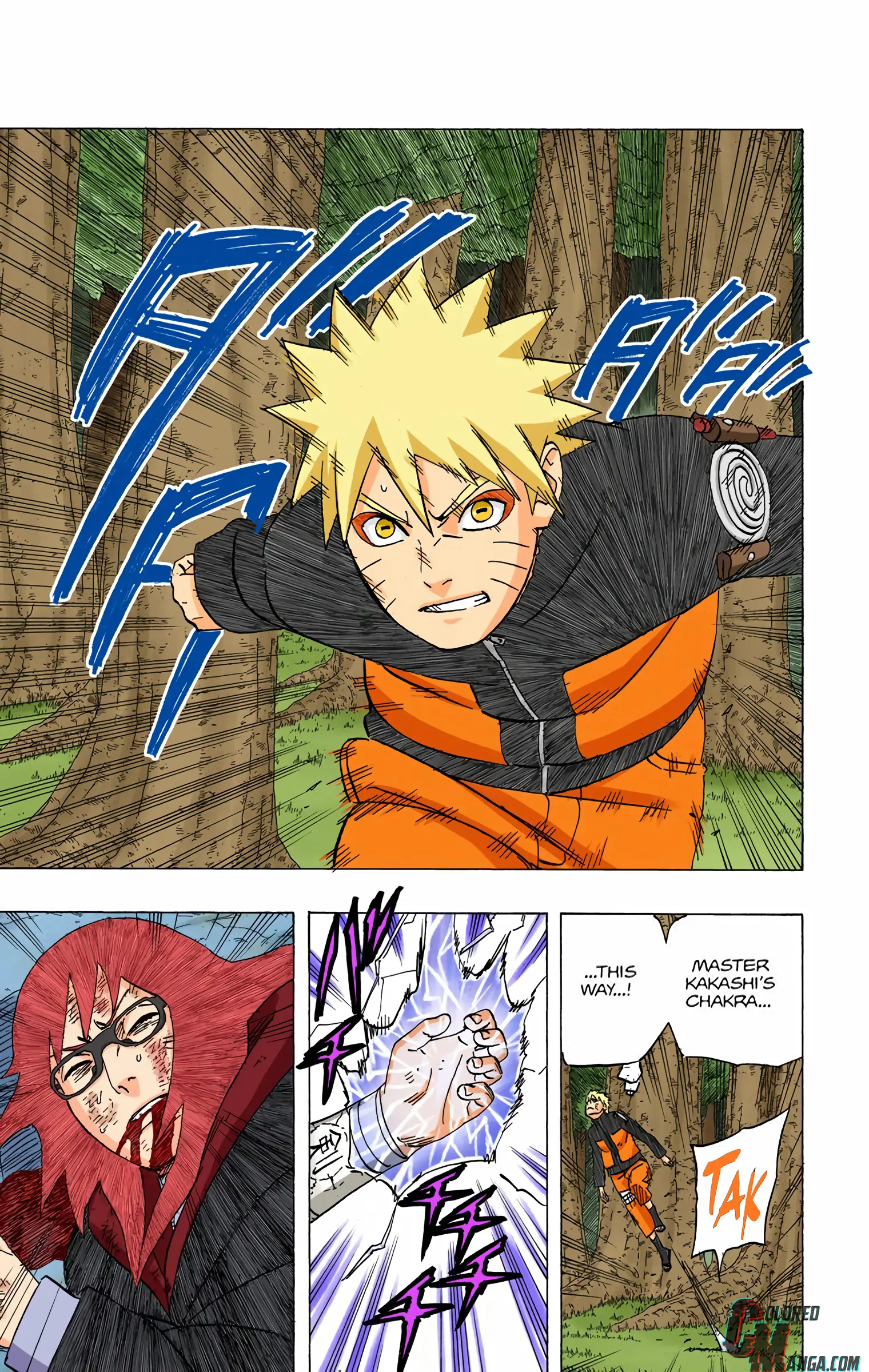 Naruto Colored Manga Online, chapter 482, page 15
