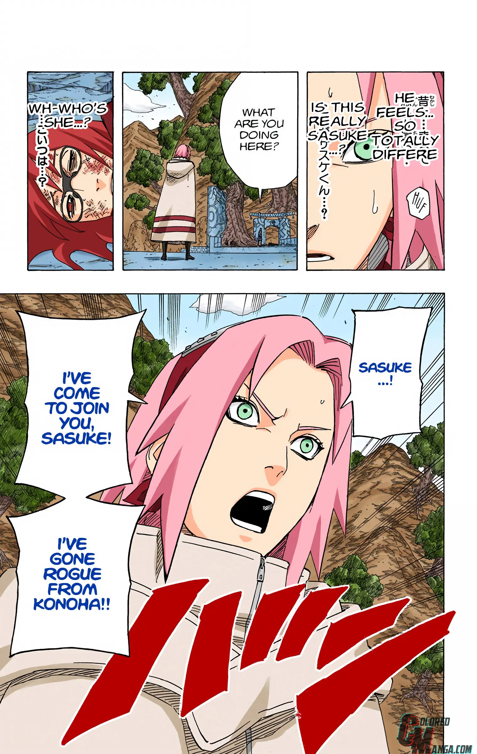 Naruto Colored Manga Online, chapter 482, page 17