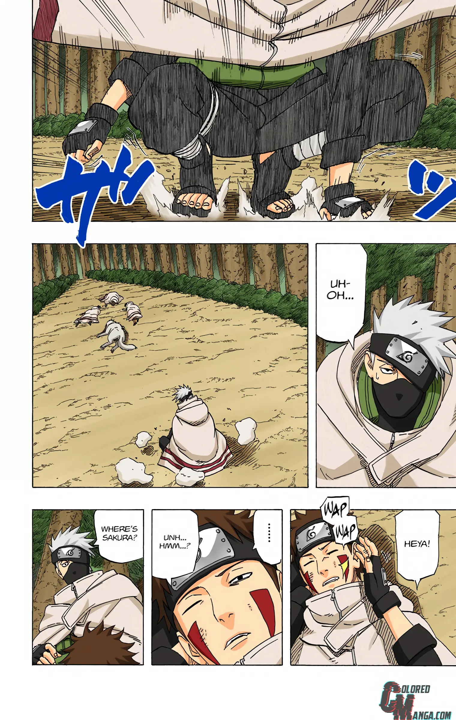 Naruto Colored Manga Online, chapter 483, page 2