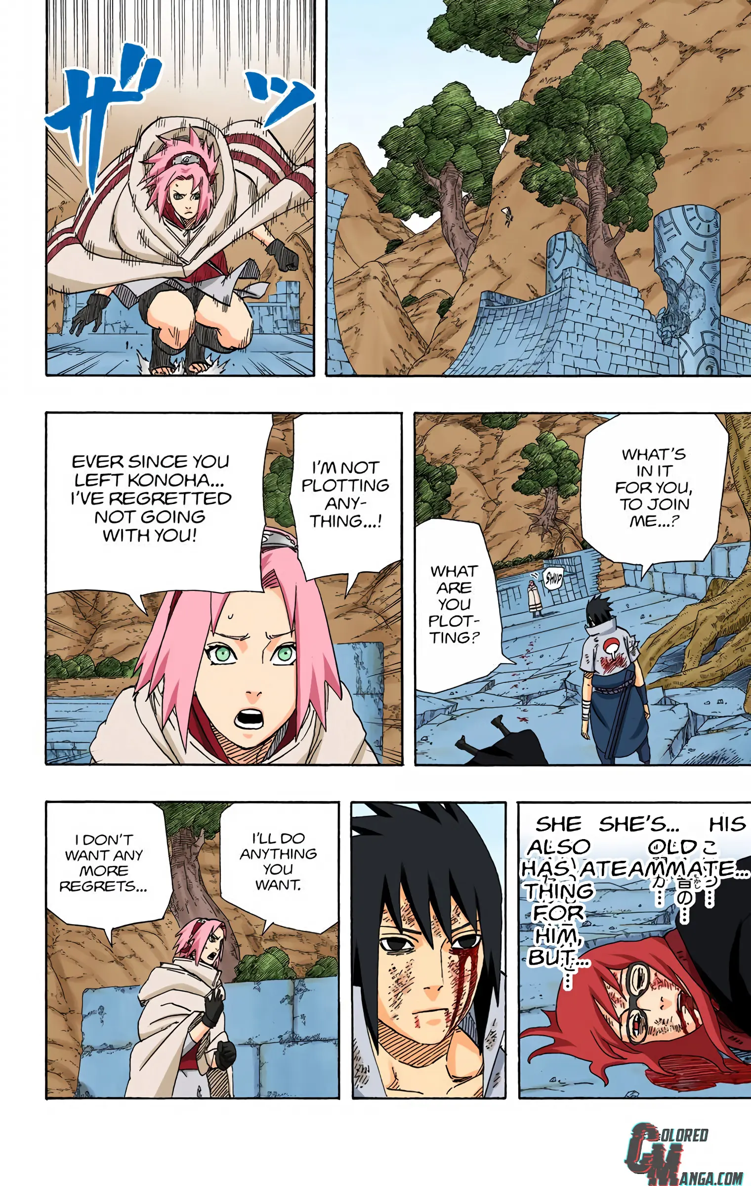 Naruto Colored Manga Online, chapter 483, page 4