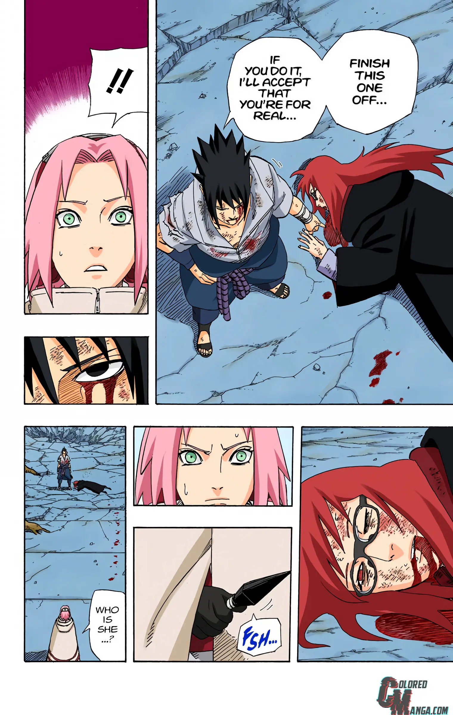 Naruto Colored Manga Online, chapter 483, page 6