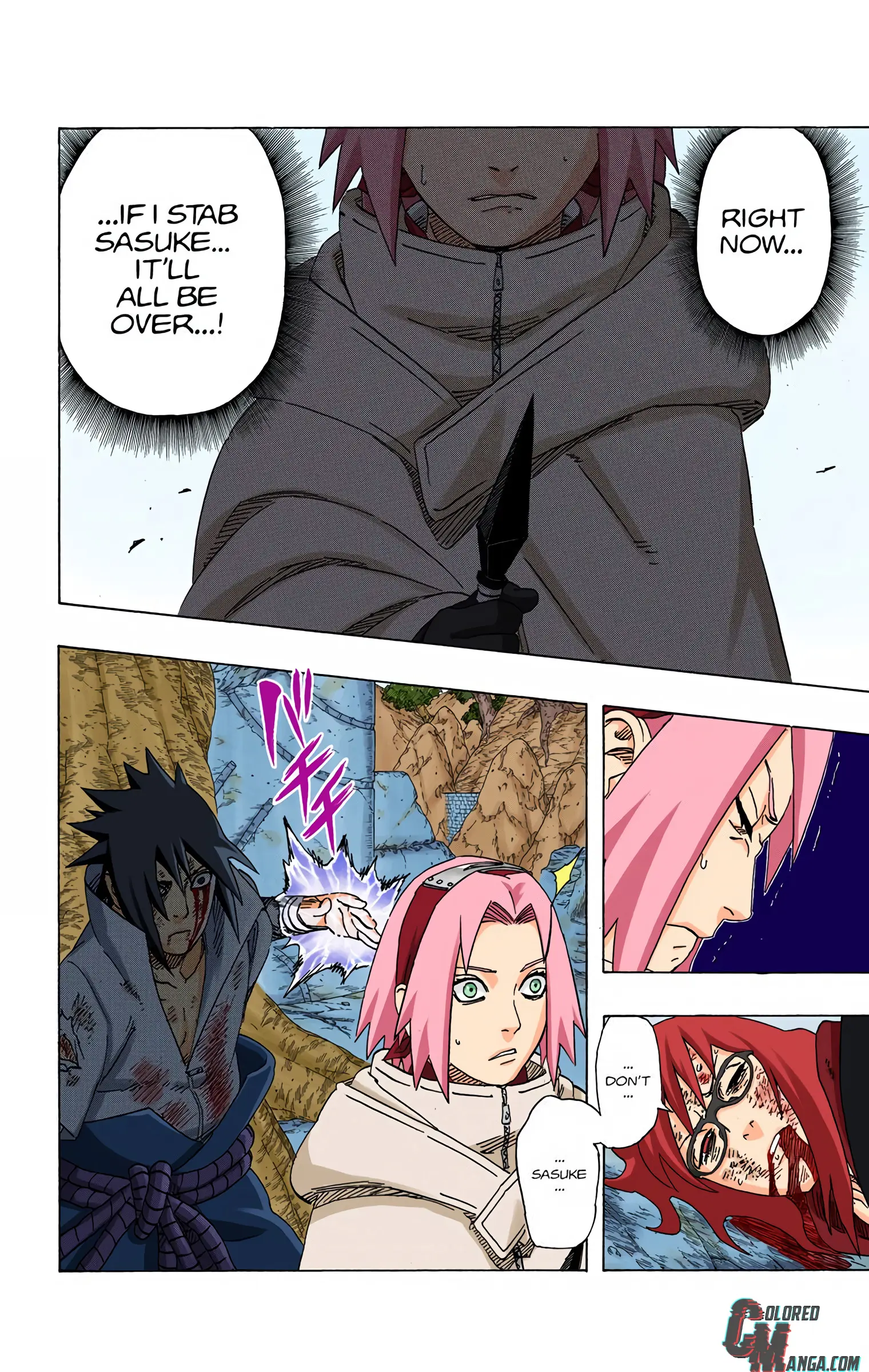Naruto Colored Manga Online, chapter 483, page 8