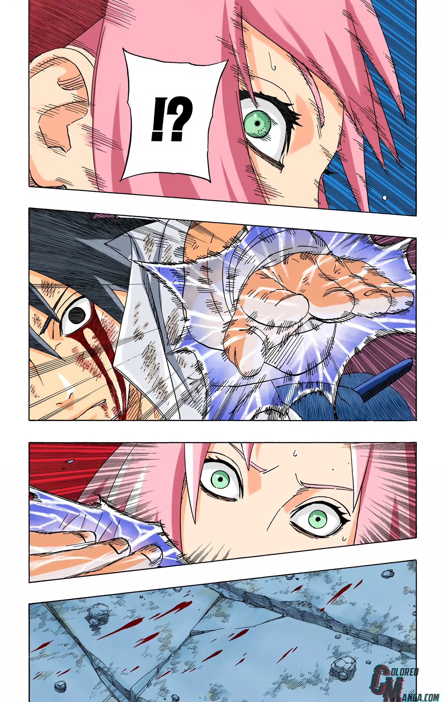 Naruto Colored Manga Online, chapter 483, page 9