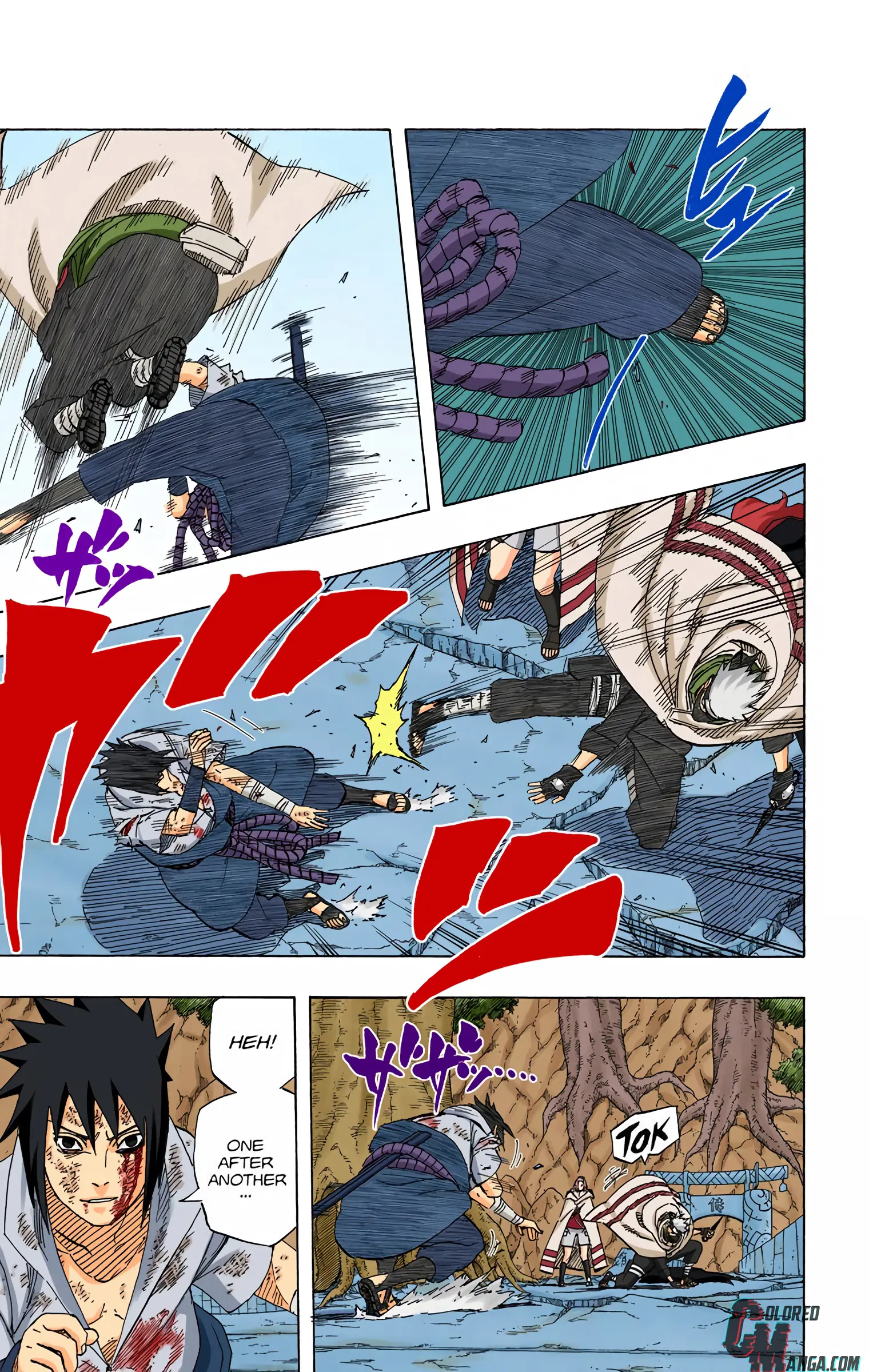 Naruto Colored Manga Online, chapter 483, page 11