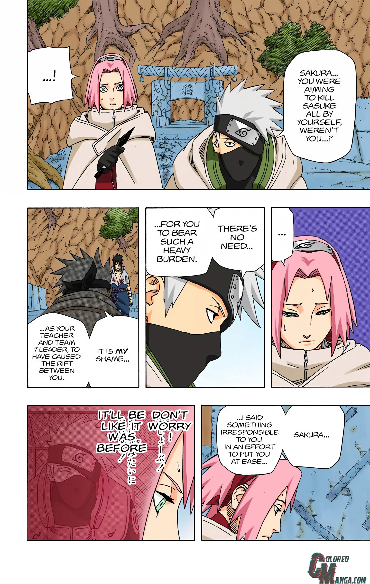 Naruto Colored Manga Online, chapter 483, page 12