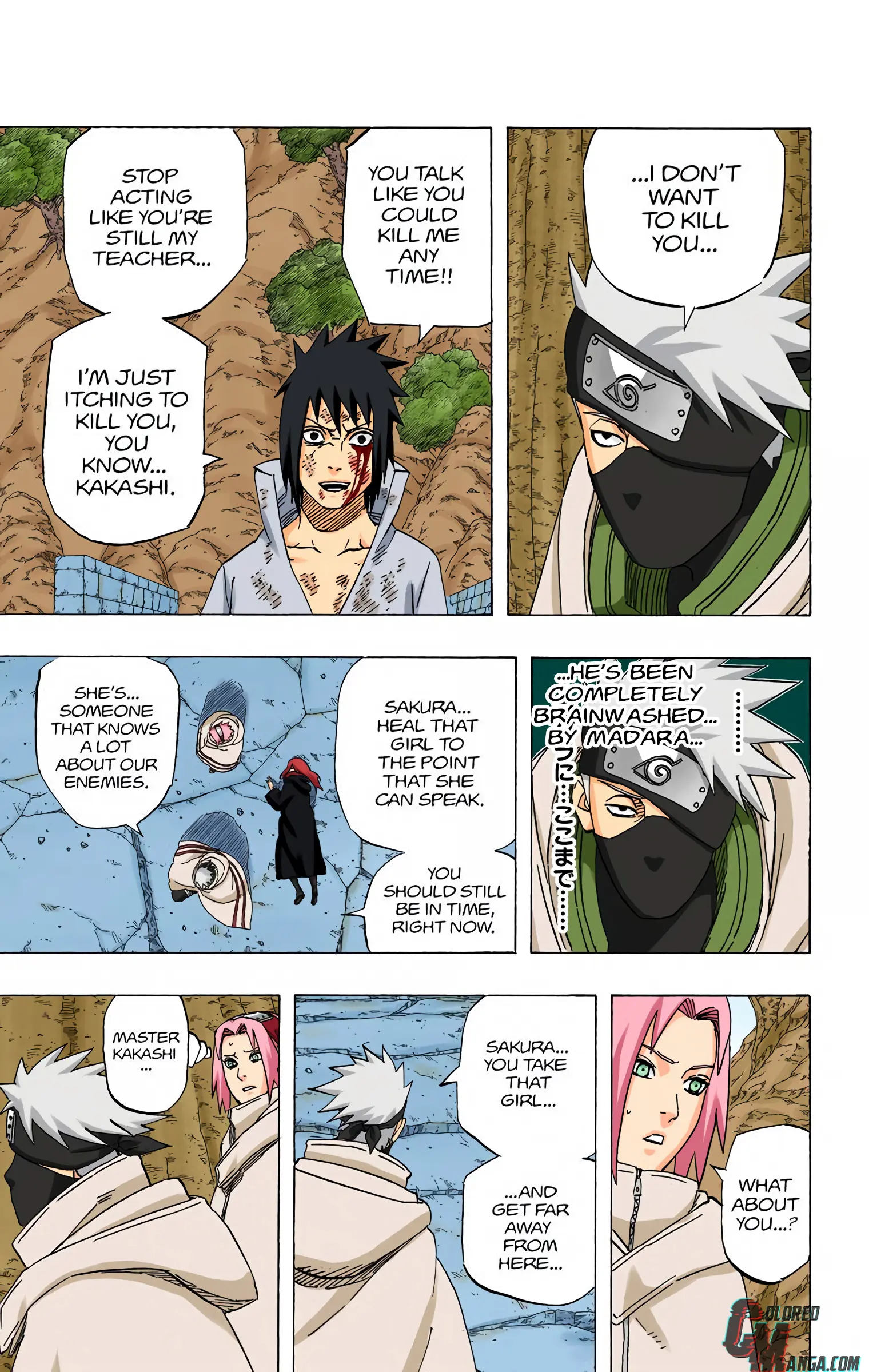 Naruto Colored Manga Online, chapter 483, page 15