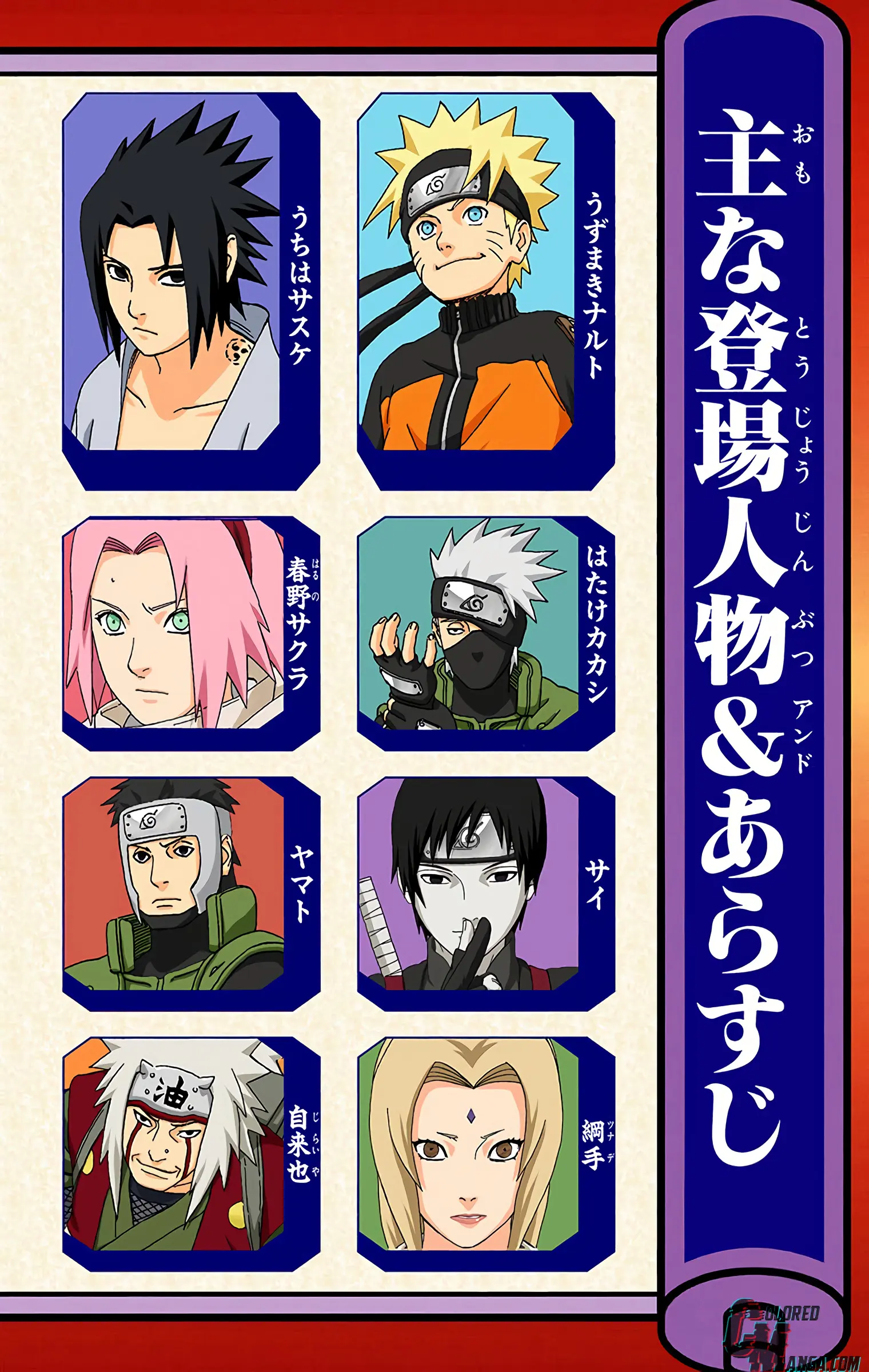 Naruto Colored Manga Online, chapter 484, page 4