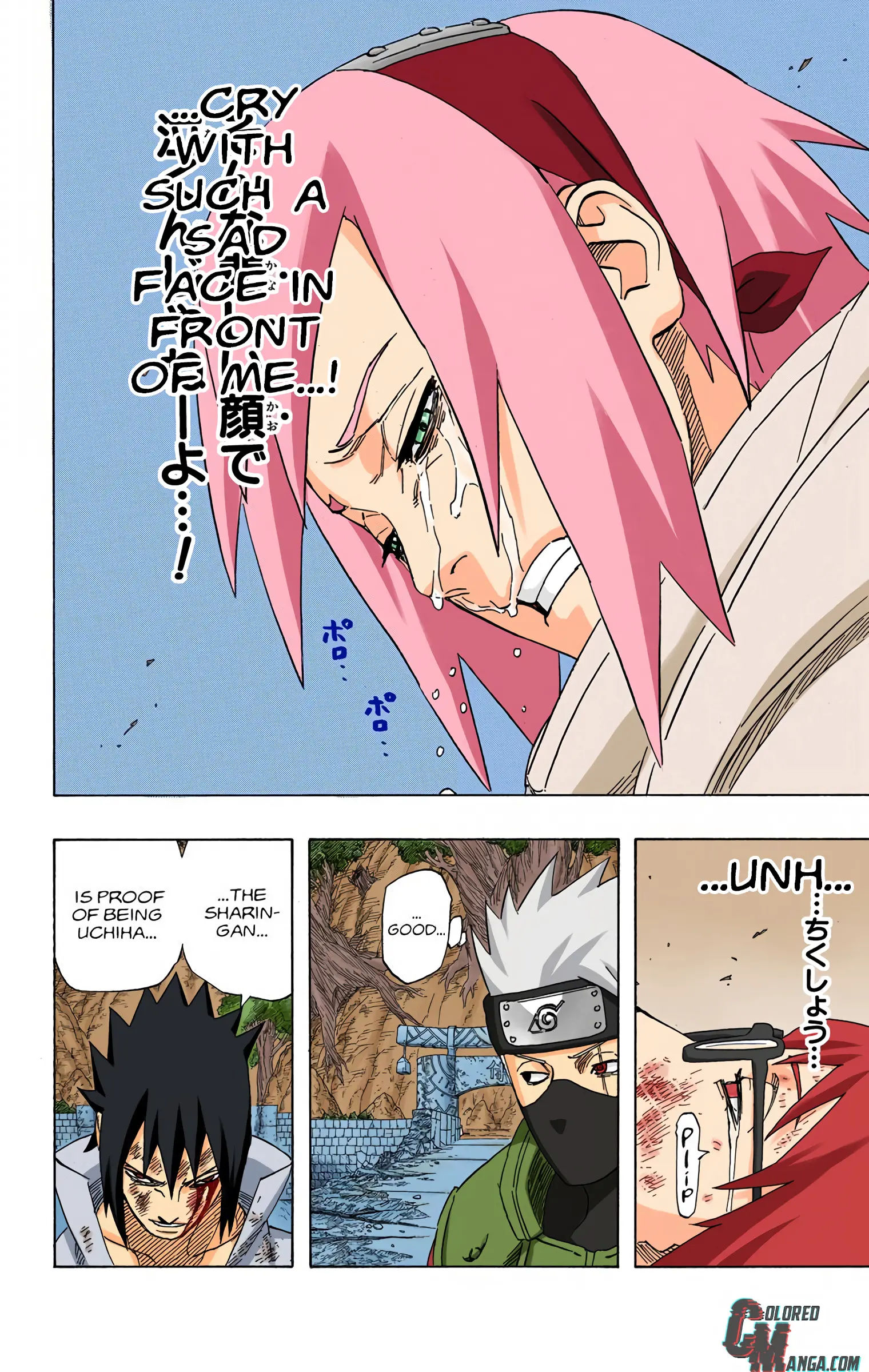Naruto Colored Manga Online, chapter 484, page 8