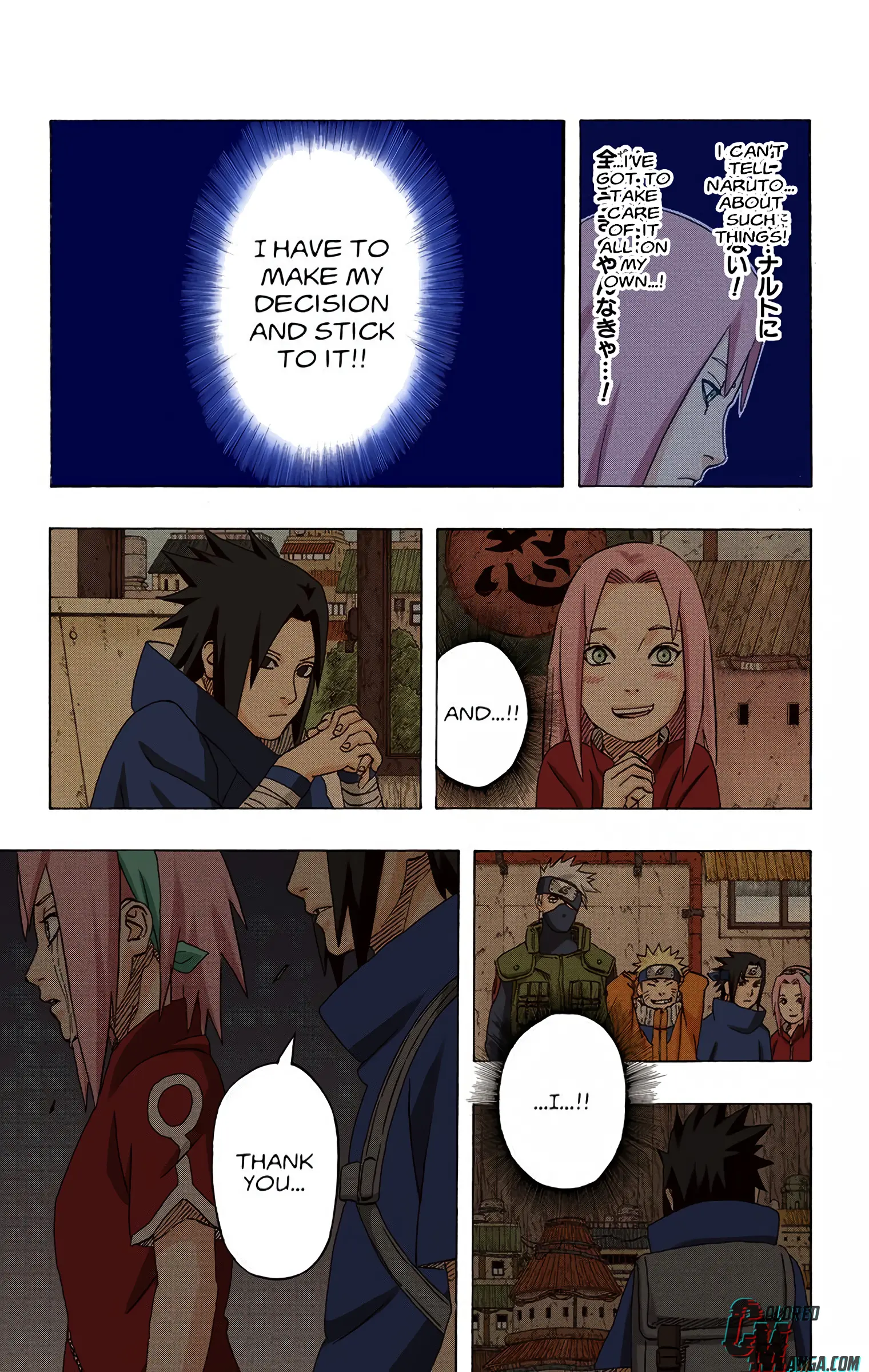 Naruto Colored Manga Online, chapter 484, page 19