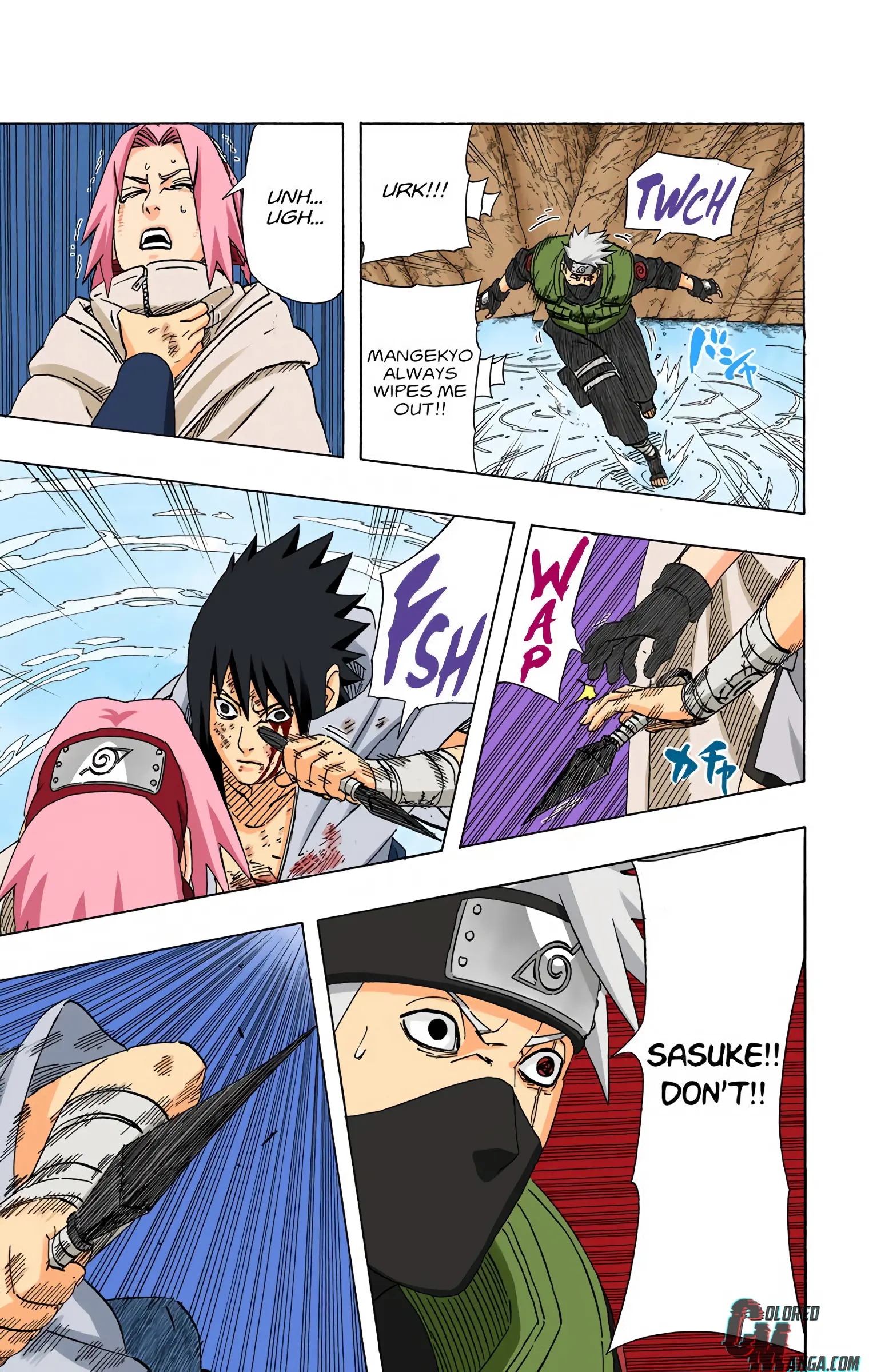Naruto Colored Manga Online, chapter 484, page 21