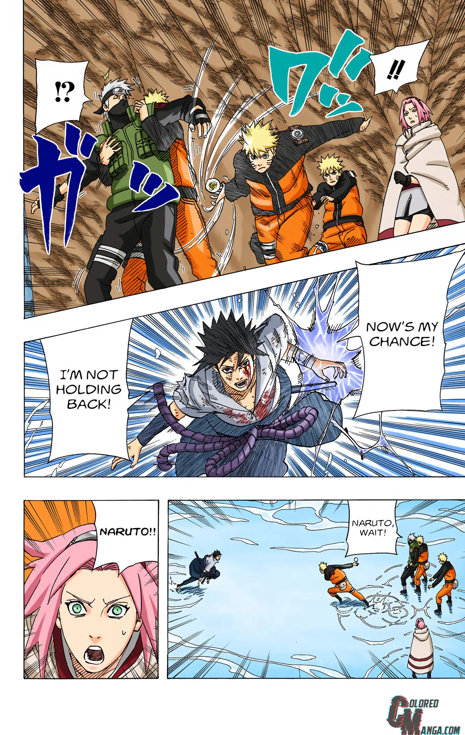 Naruto Colored Manga Online, chapter 485, page 10