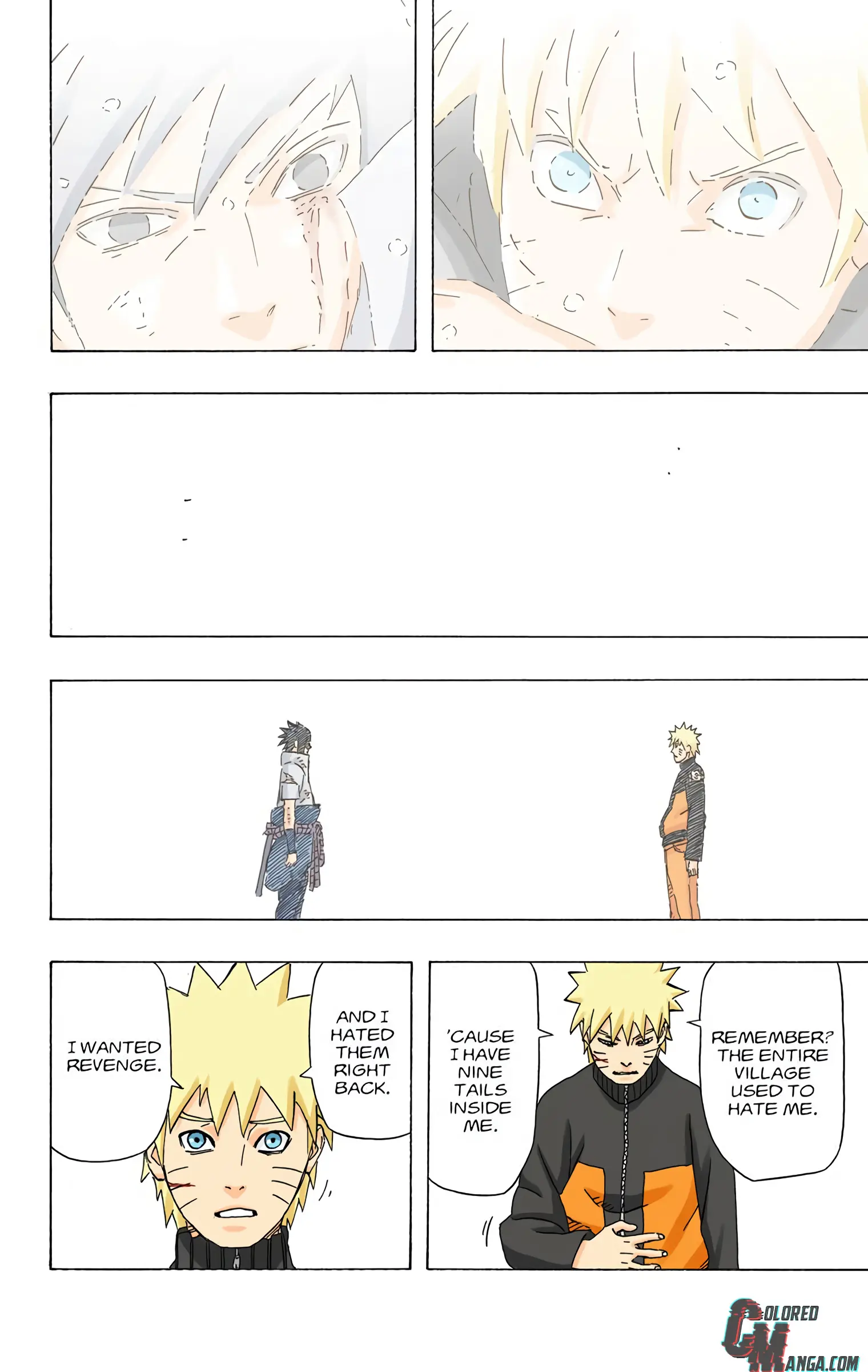 Naruto Colored Manga Online, chapter 485, page 13