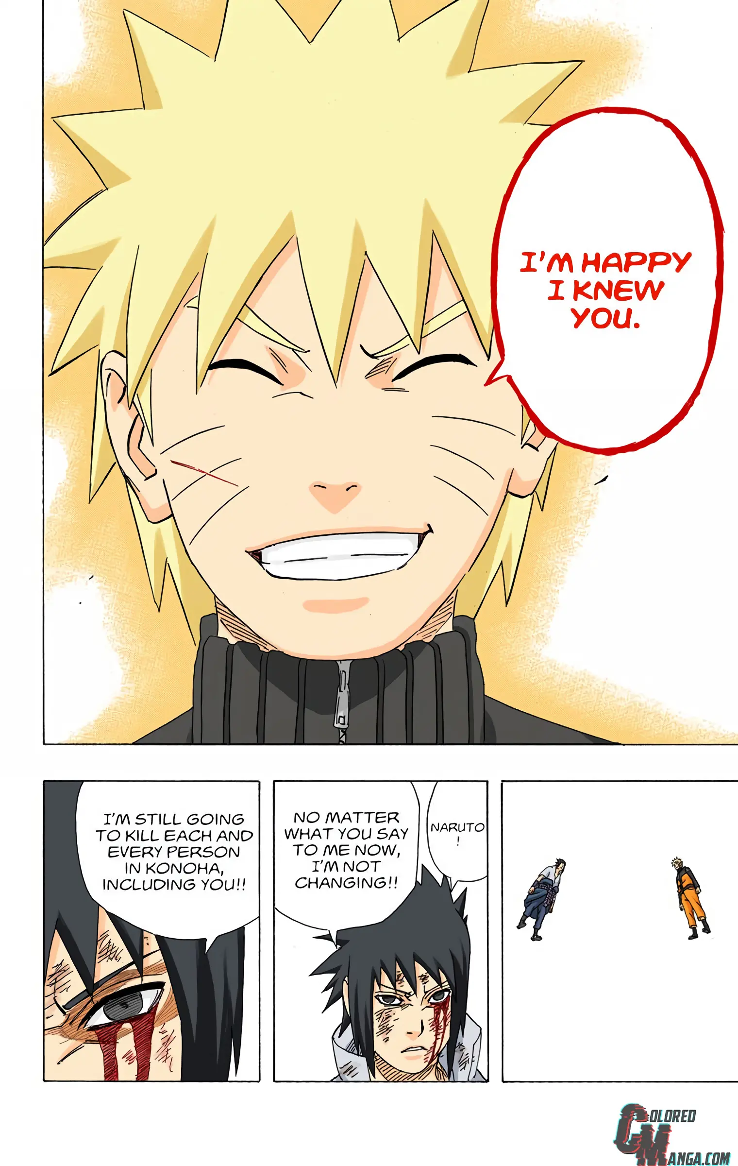 Naruto Colored Manga Online, chapter 485, page 15