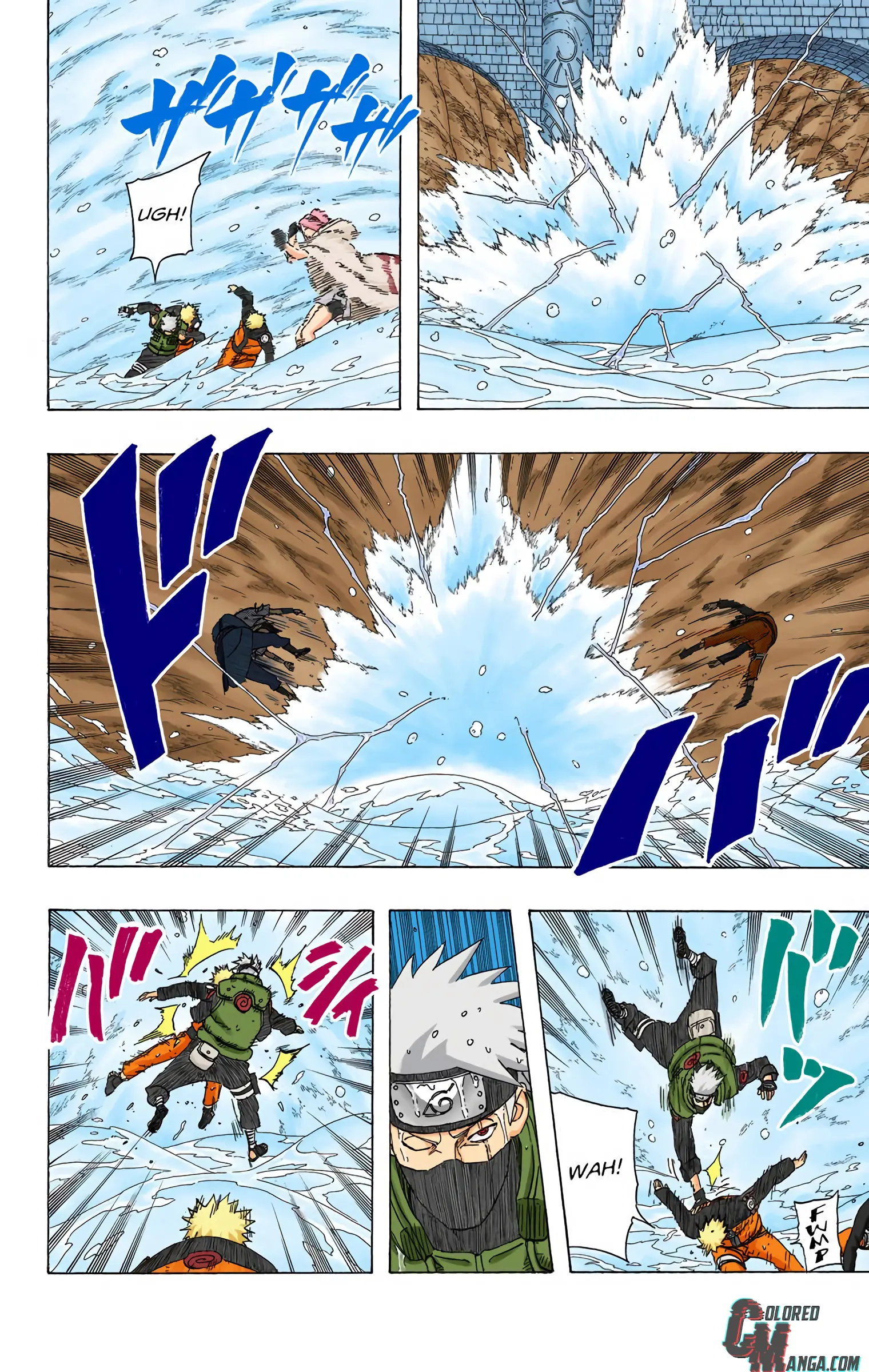 Naruto Colored Manga Online, chapter 486, page 2