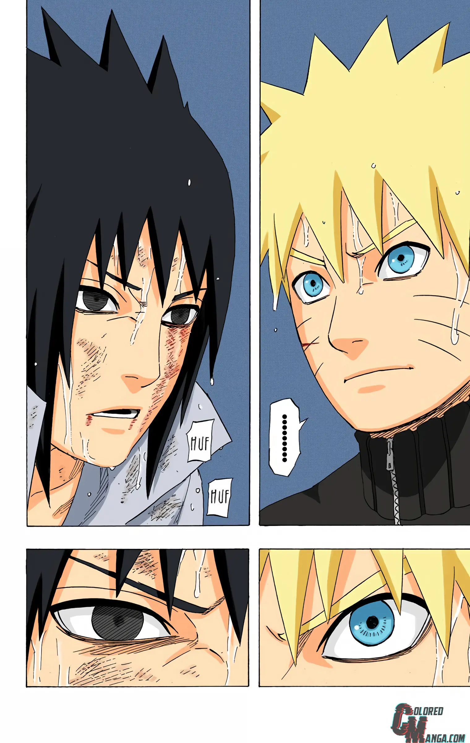 Naruto Colored Manga Online, chapter 486, page 6