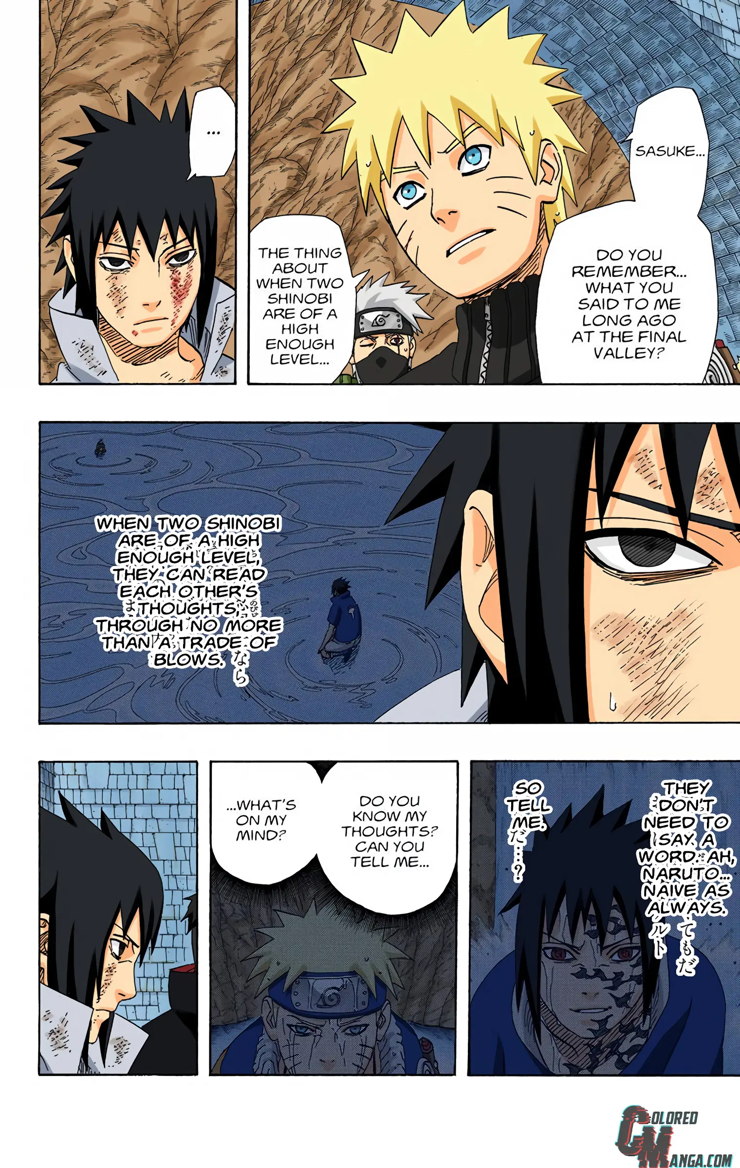 Naruto Colored Manga Online, chapter 486, page 10