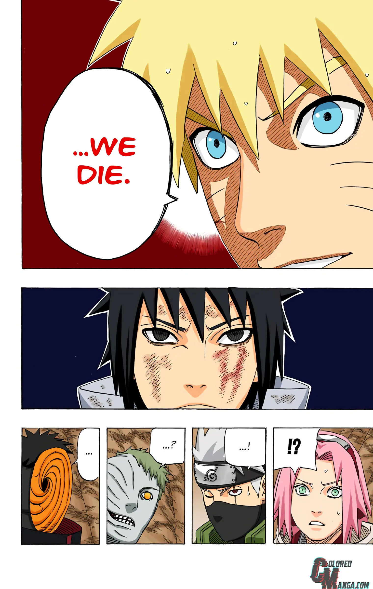 Naruto Colored Manga Online, chapter 486, page 11
