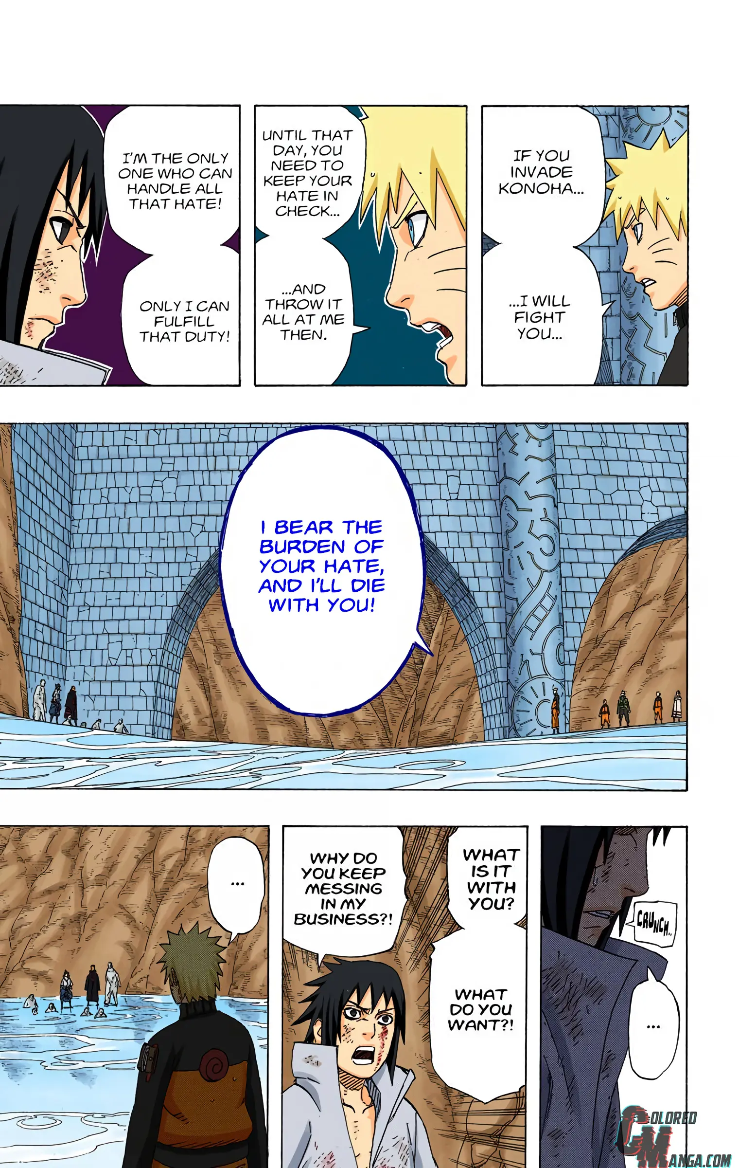 Naruto Colored Manga Online, chapter 486, page 12