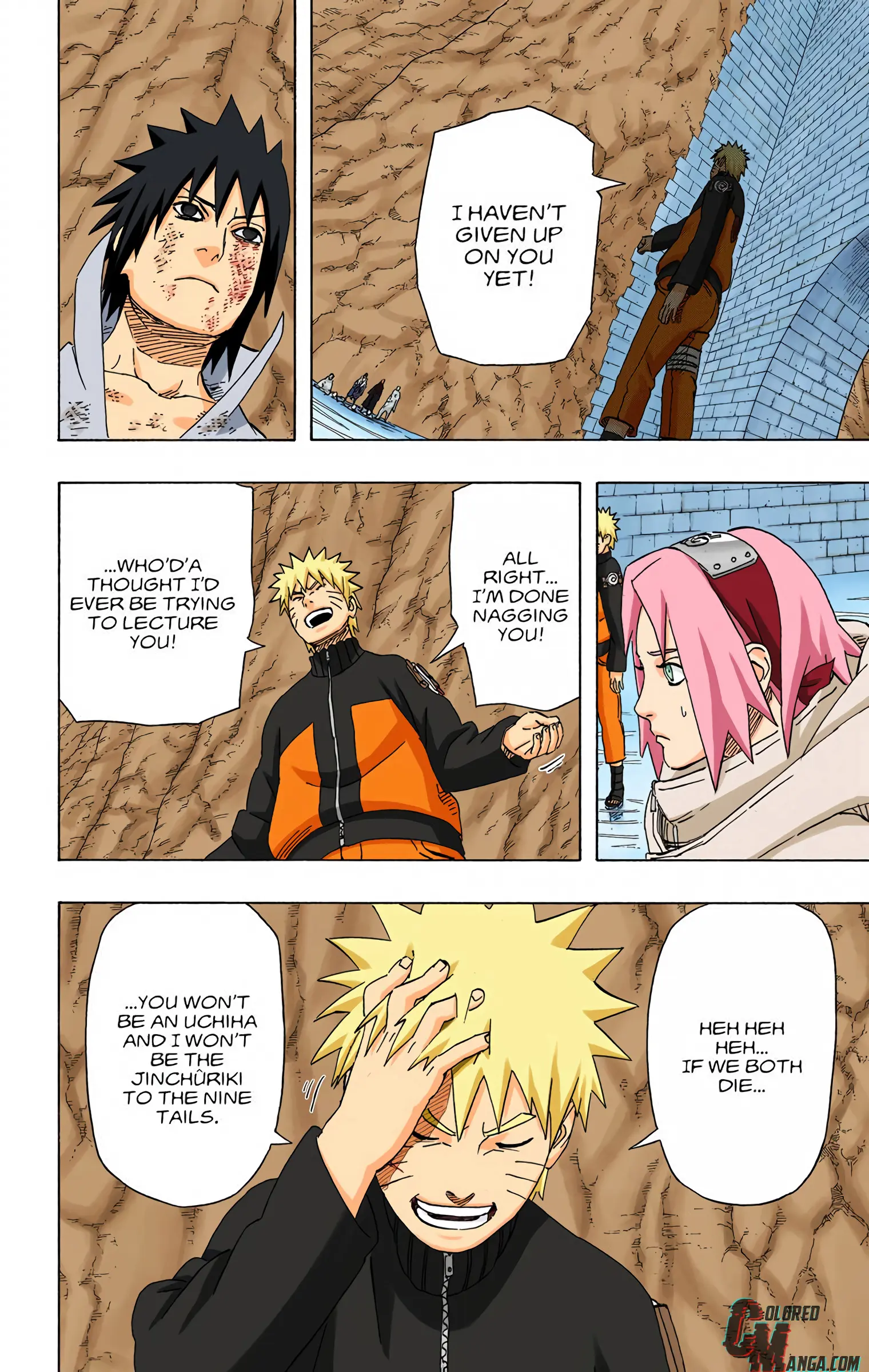 Naruto Colored Manga Online, chapter 486, page 14