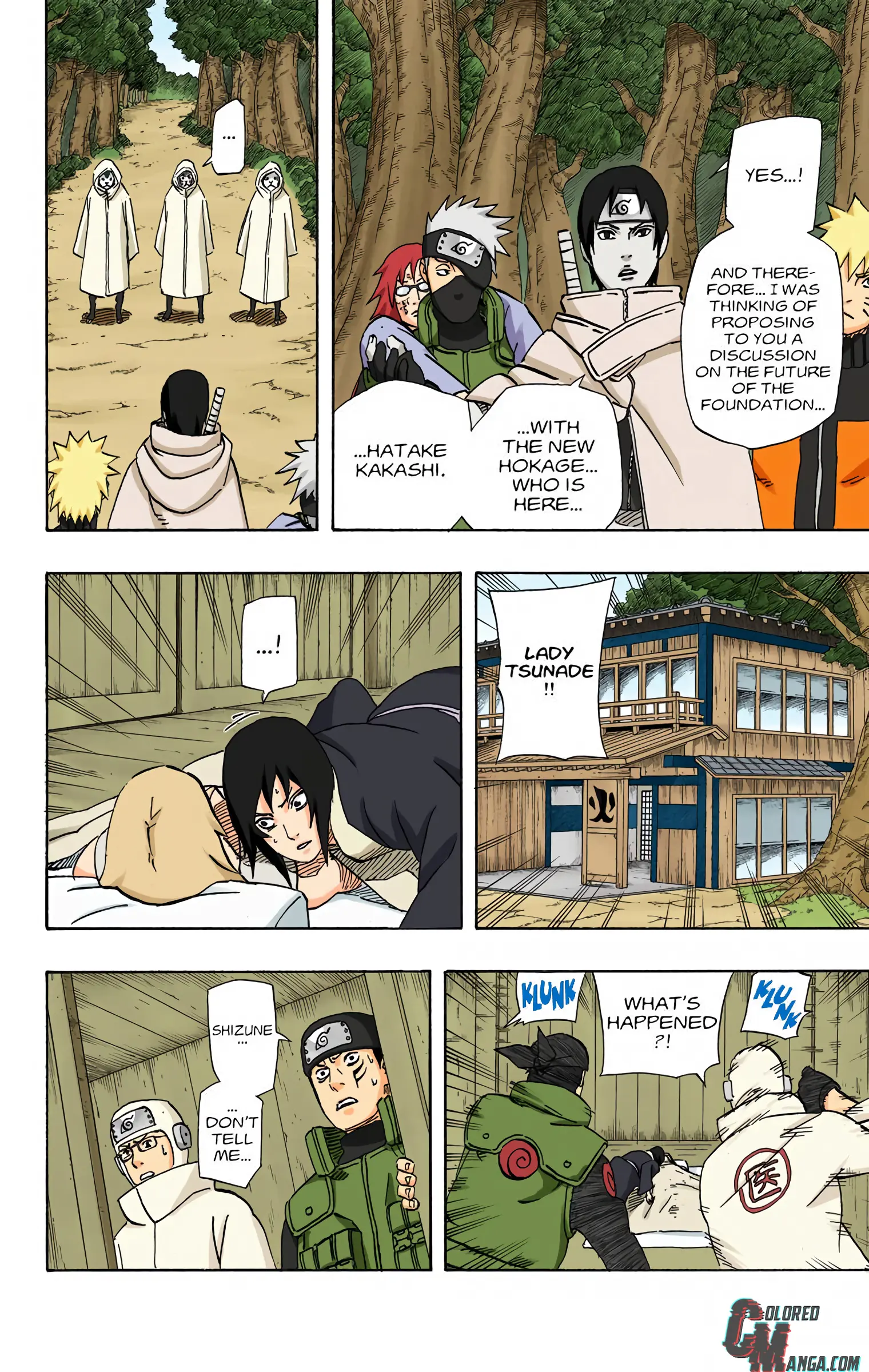 Naruto Colored Manga Online, chapter 488, page 10