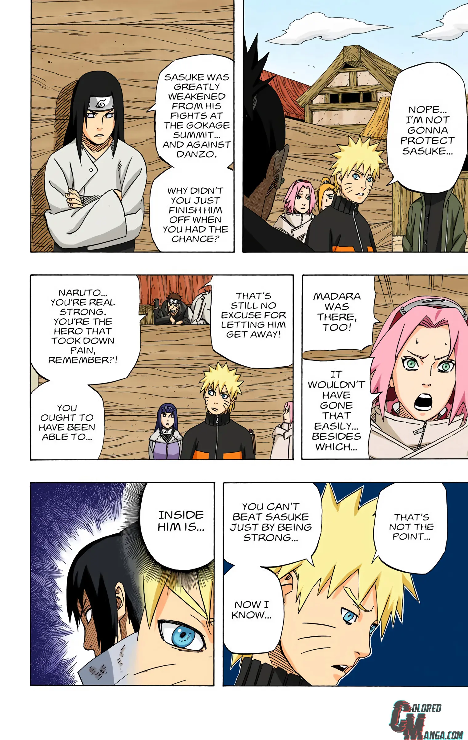 Naruto Colored Manga Online, chapter 488, page 12