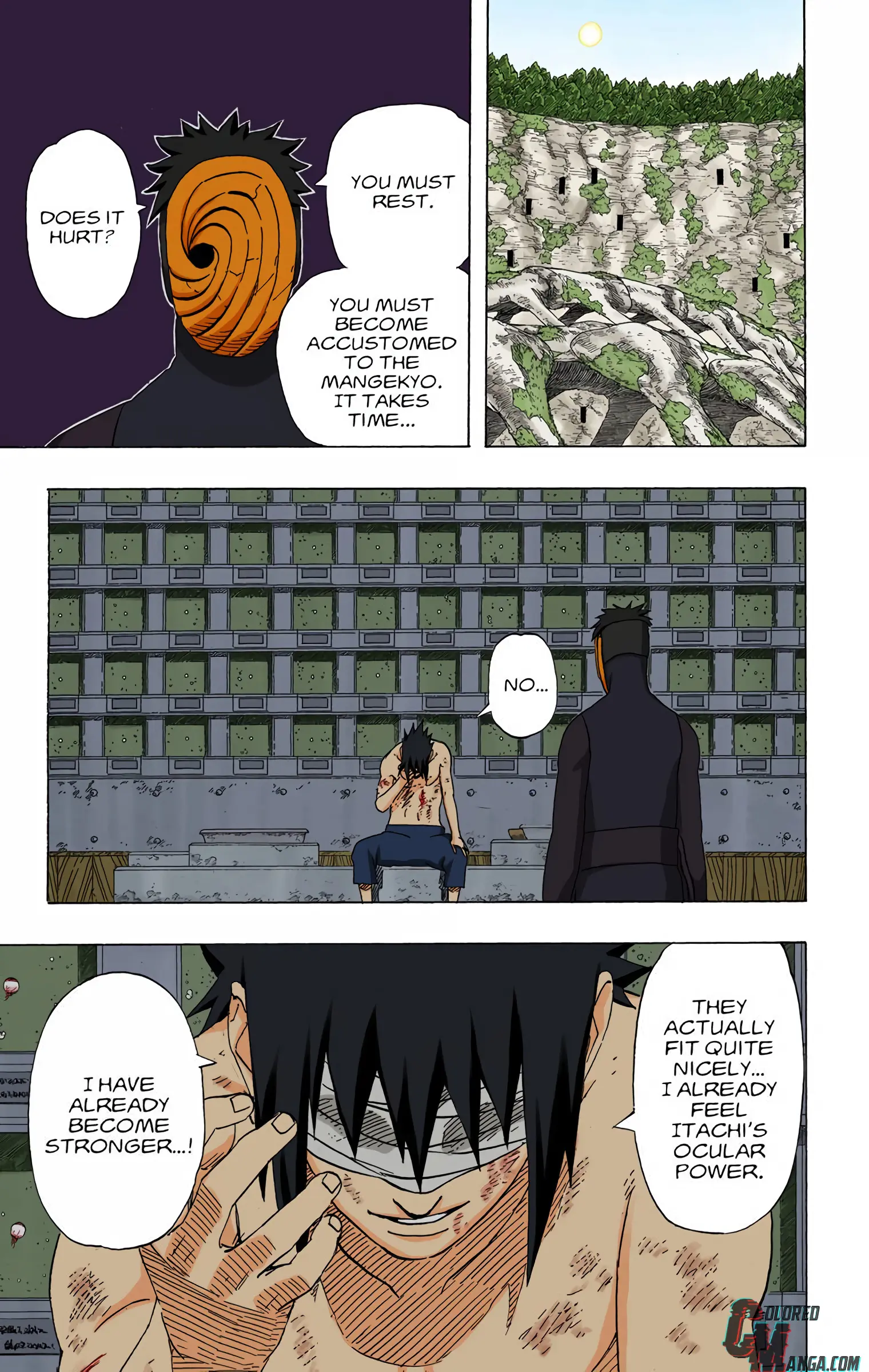 Naruto Colored Manga Online, chapter 488, page 17