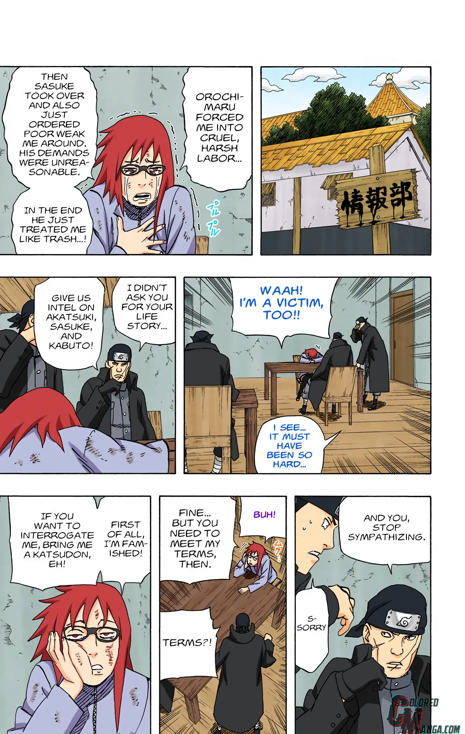 Naruto Colored Manga Online, chapter 489, page 4