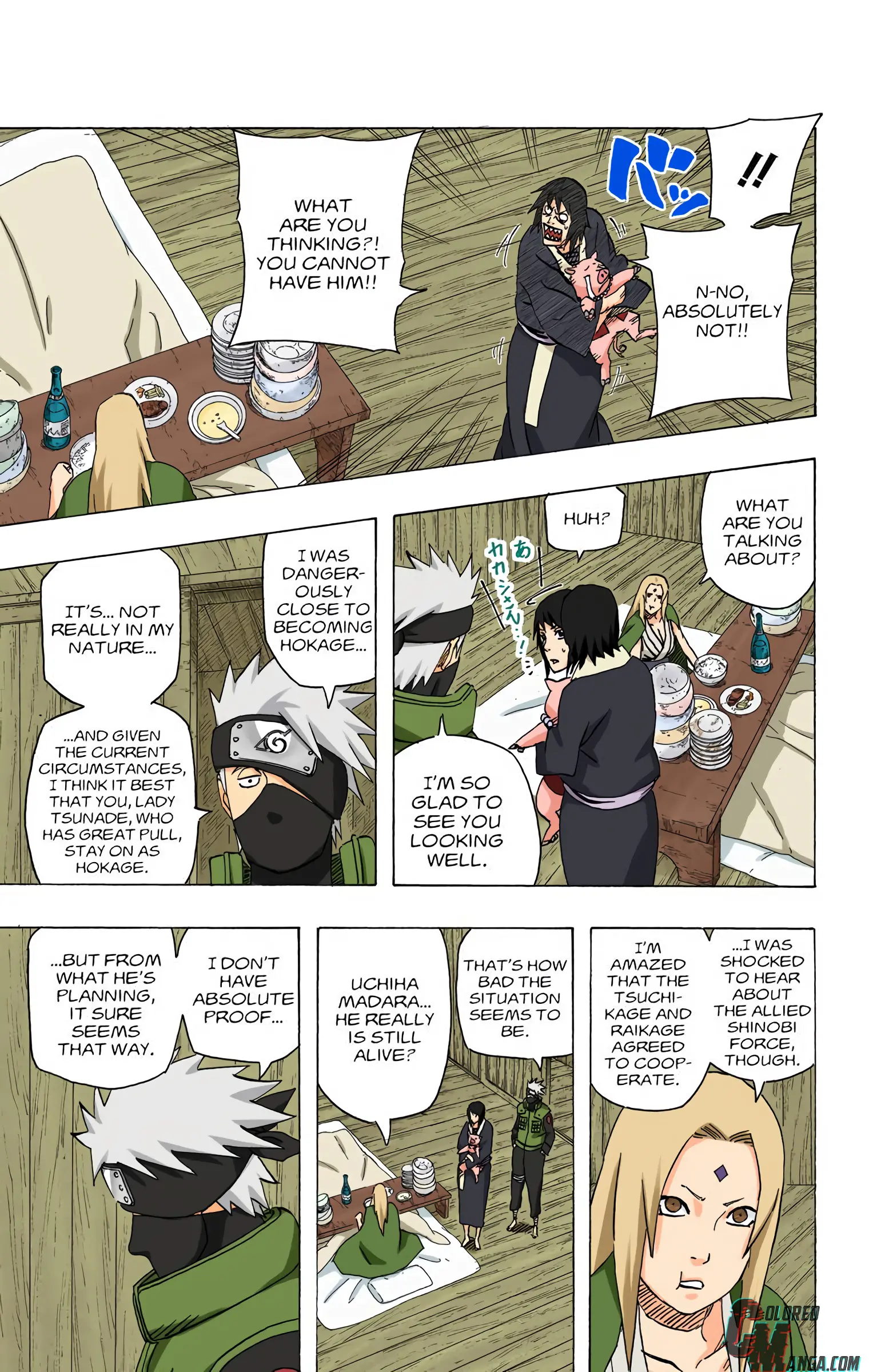 Naruto Colored Manga Online, chapter 489, page 6
