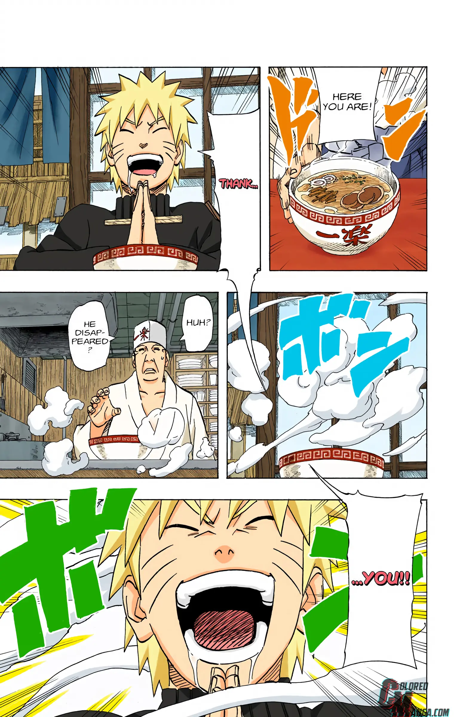 Naruto Colored Manga Online, chapter 489, page 10