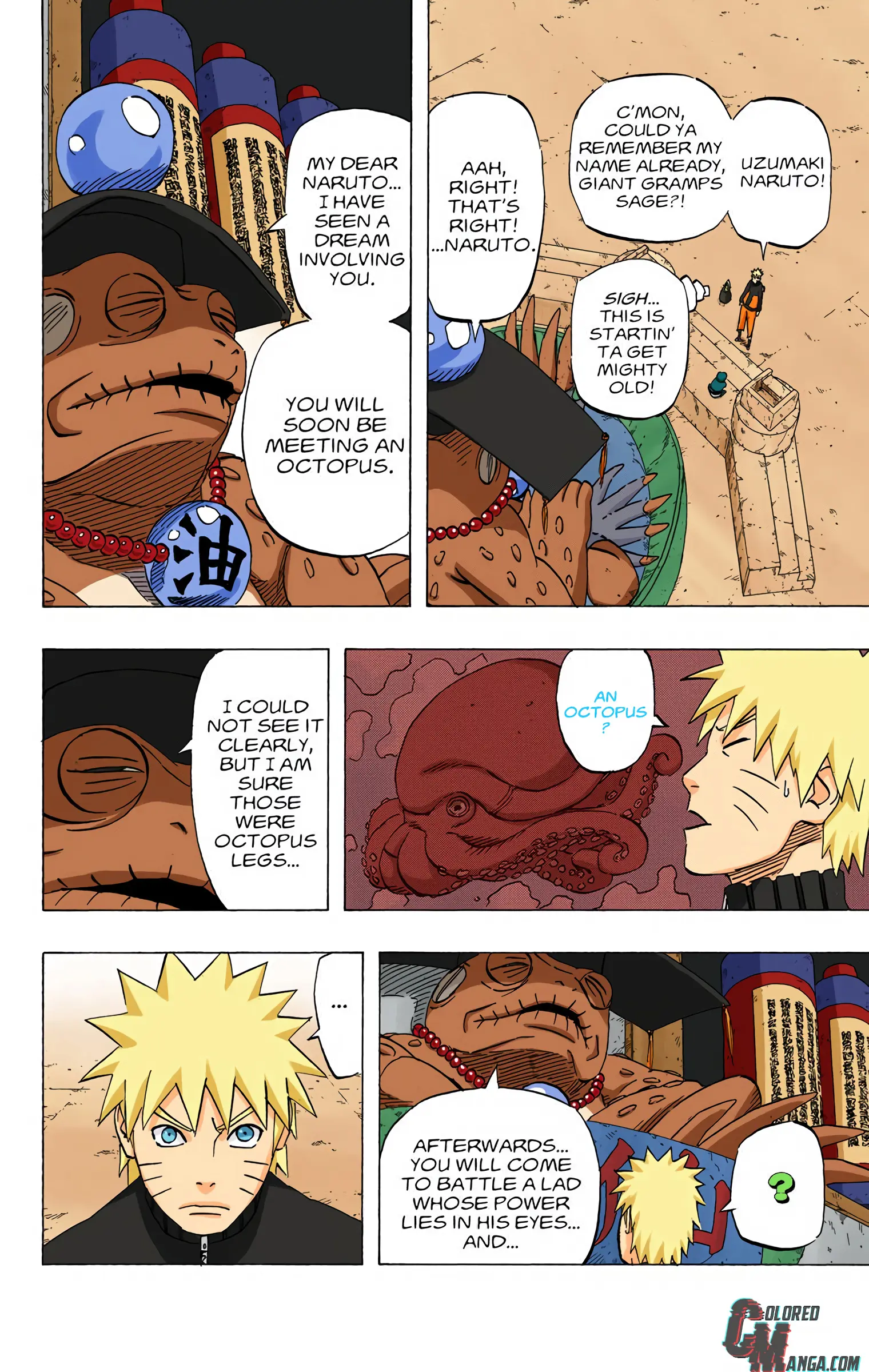 Naruto Colored Manga Online, chapter 489, page 13