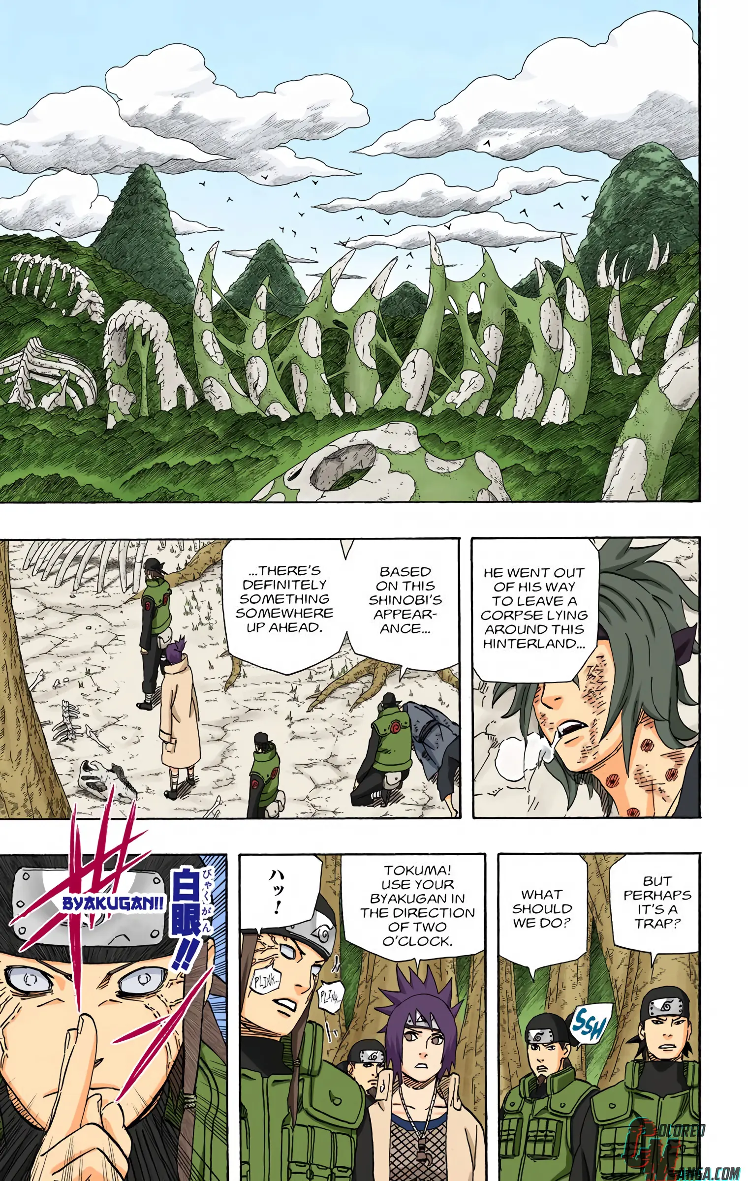 Naruto Colored Manga Online, chapter 490, page 7