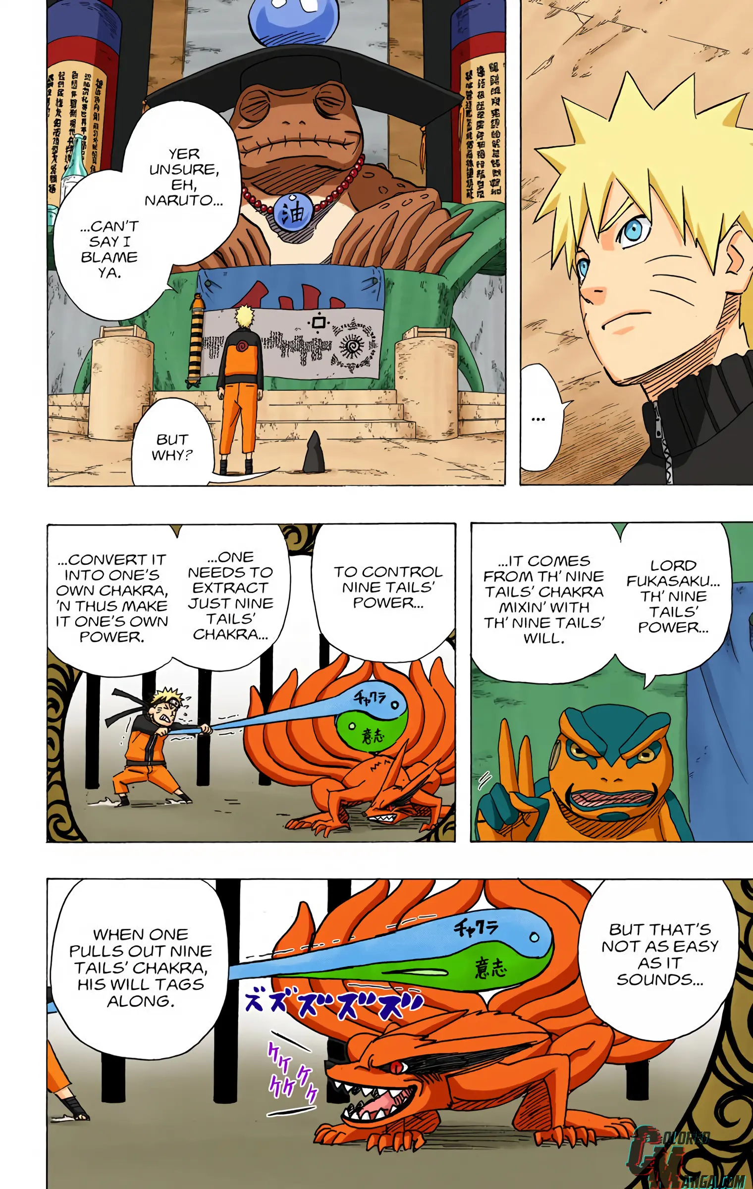 Naruto Colored Manga Online, chapter 490, page 10