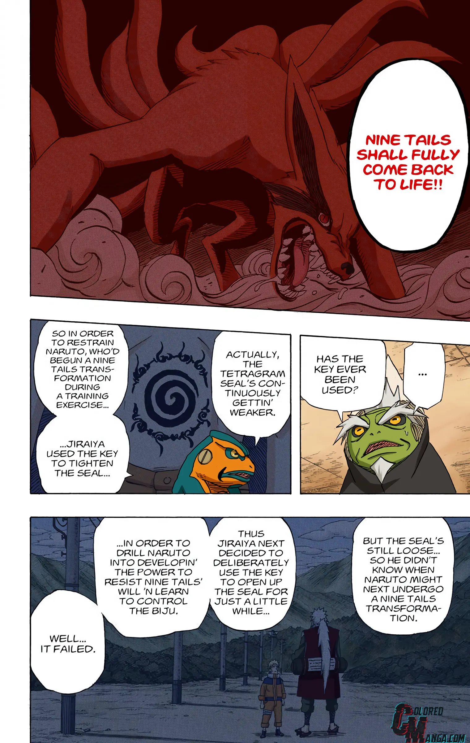 Naruto Colored Manga Online, chapter 490, page 12