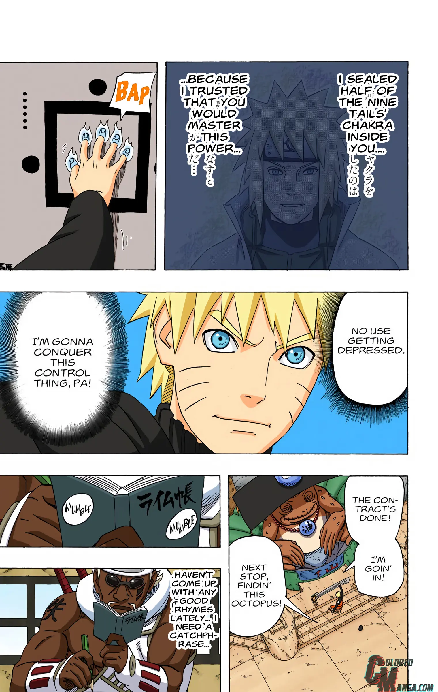 Naruto Colored Manga Online, chapter 490, page 15