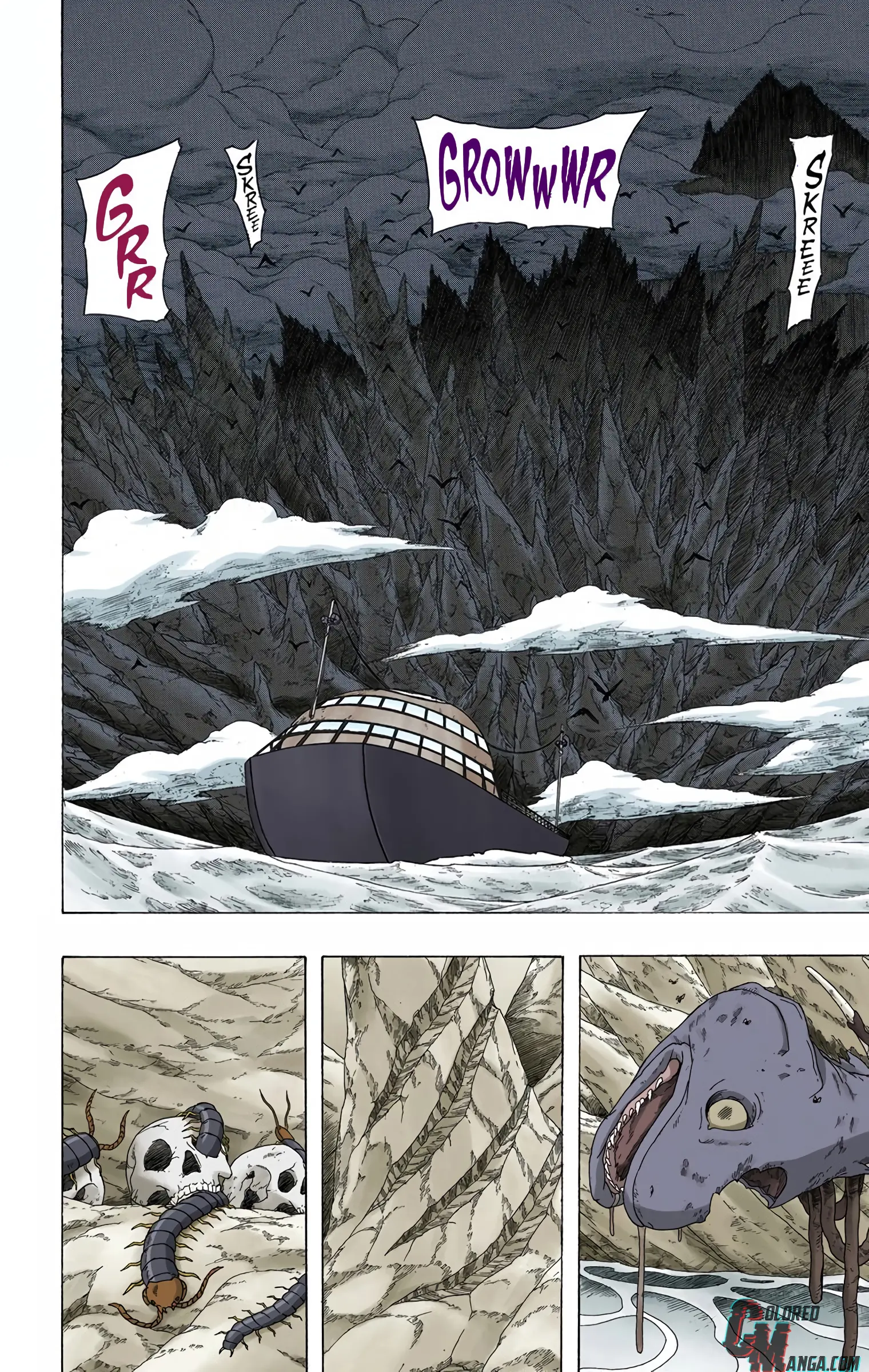 Naruto Colored Manga Online, chapter 491, page 11