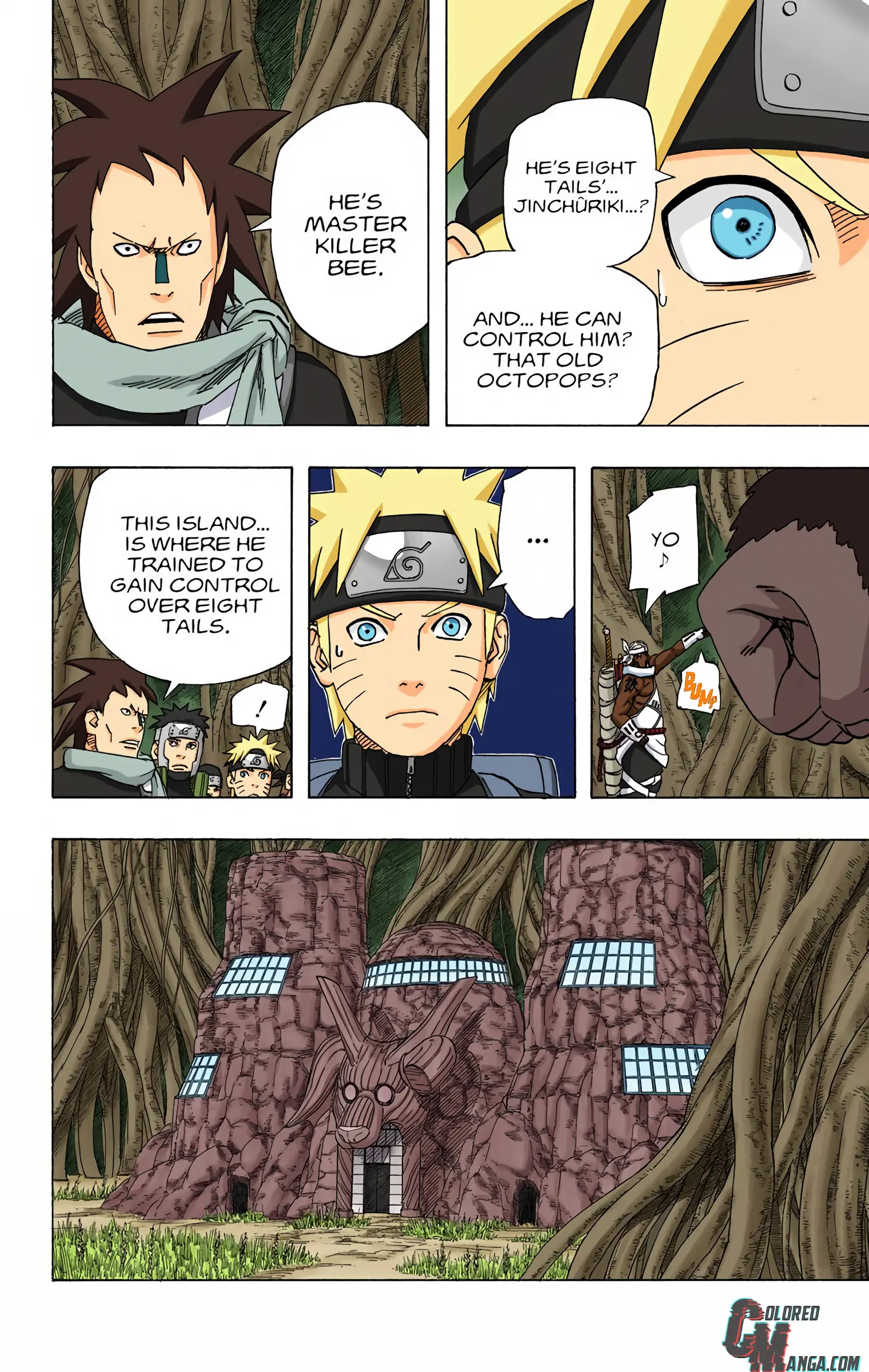 Naruto Colored Manga Online, chapter 492, page 6