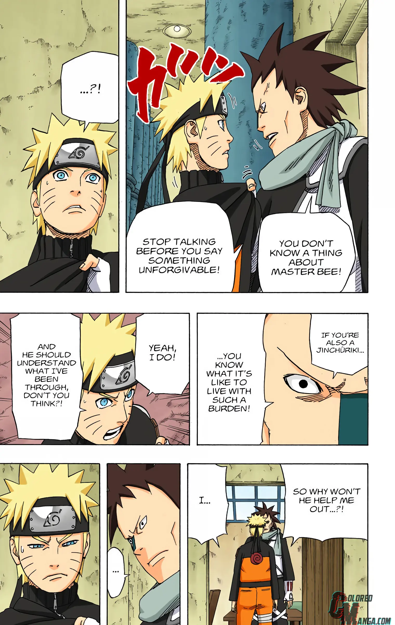 Naruto Colored Manga Online, chapter 492, page 12