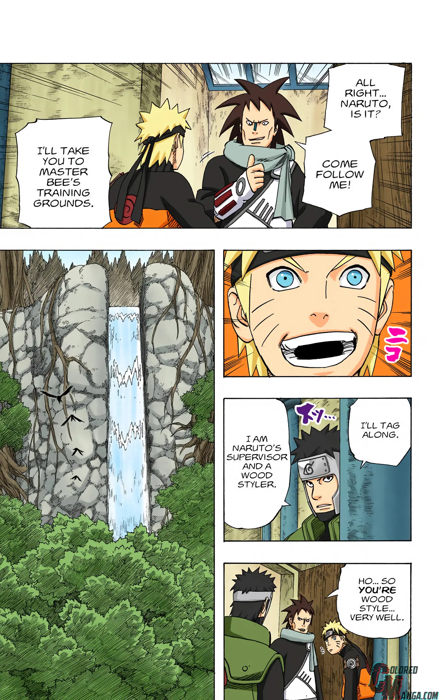 Naruto Colored Manga Online, chapter 492, page 14