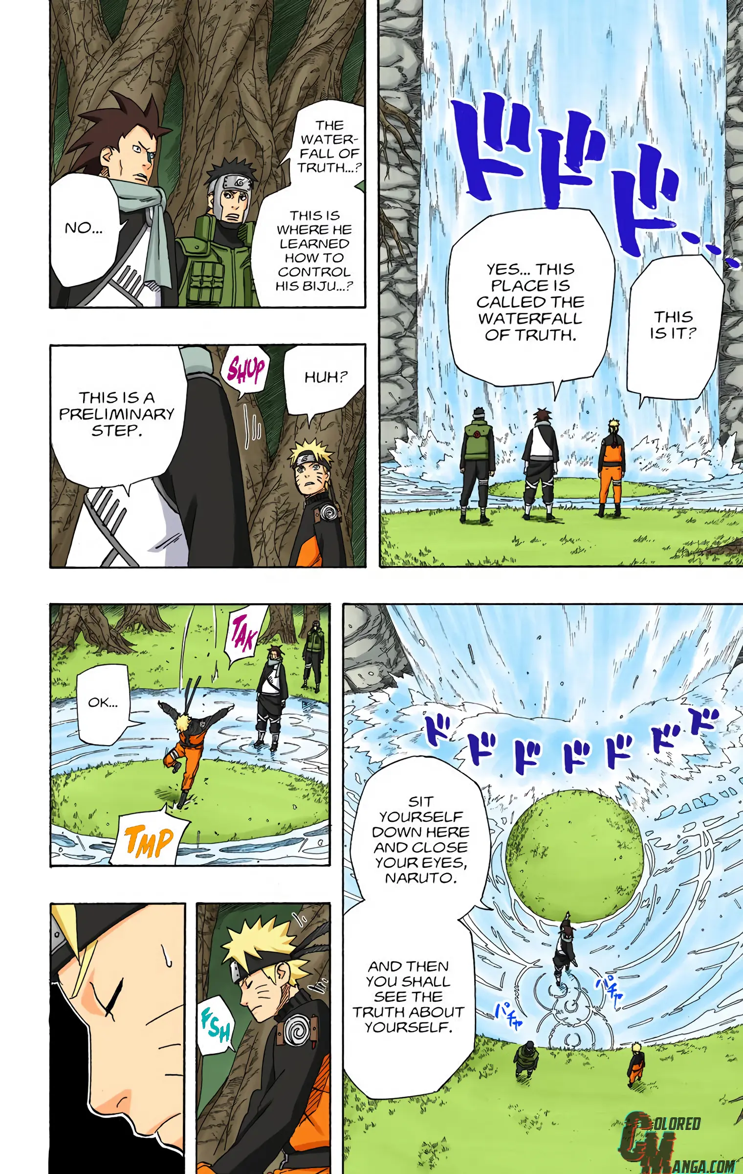 Naruto Colored Manga Online, chapter 492, page 15