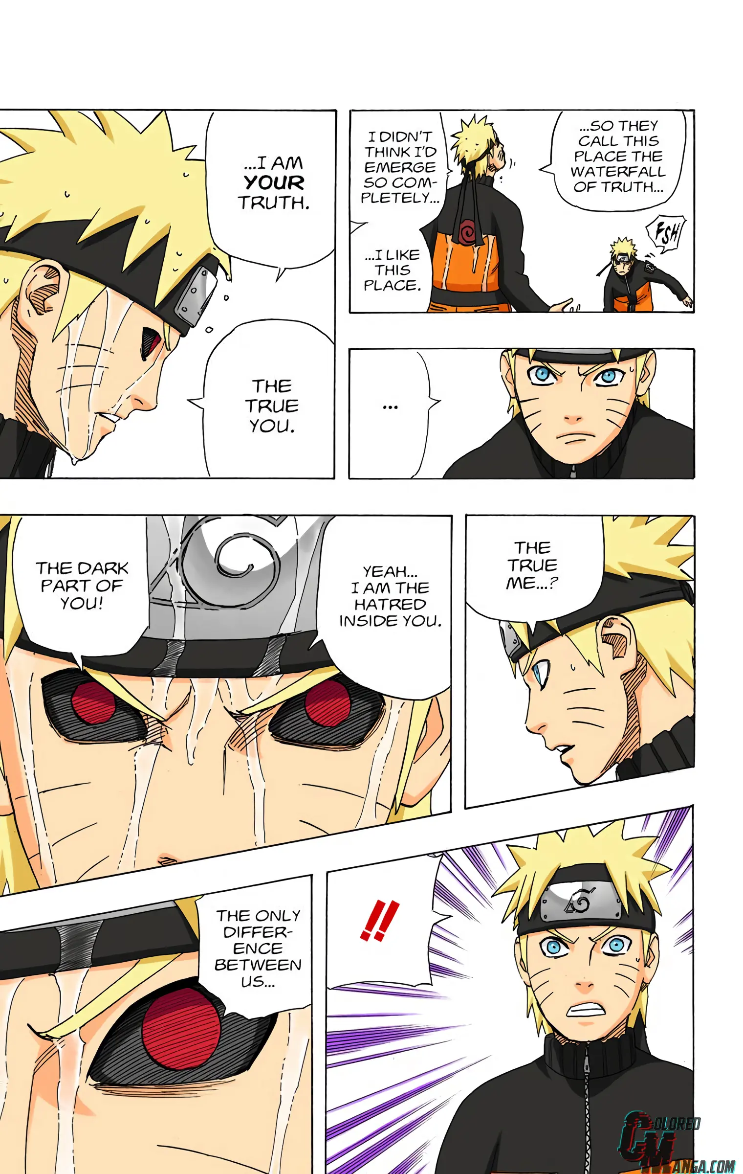 Naruto Colored Manga Online, chapter 493, page 3