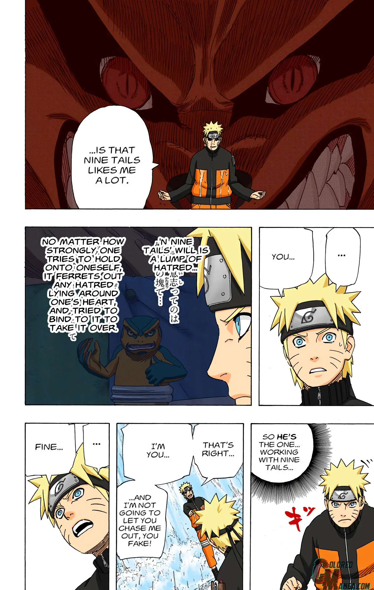 Naruto Colored Manga Online, chapter 493, page 4