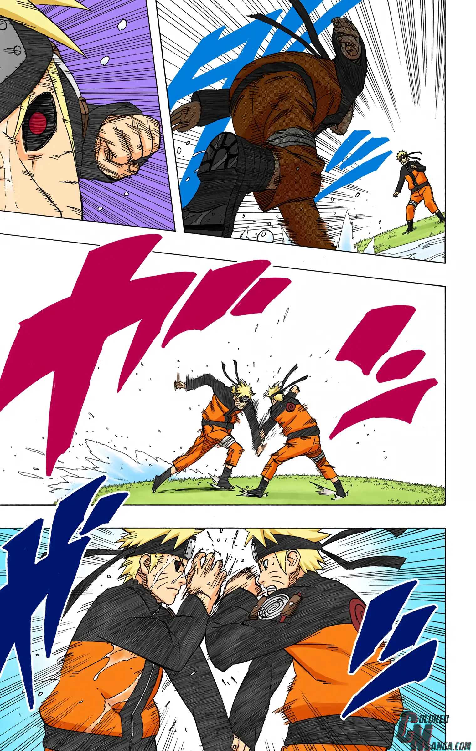 Naruto Colored Manga Online, chapter 493, page 5