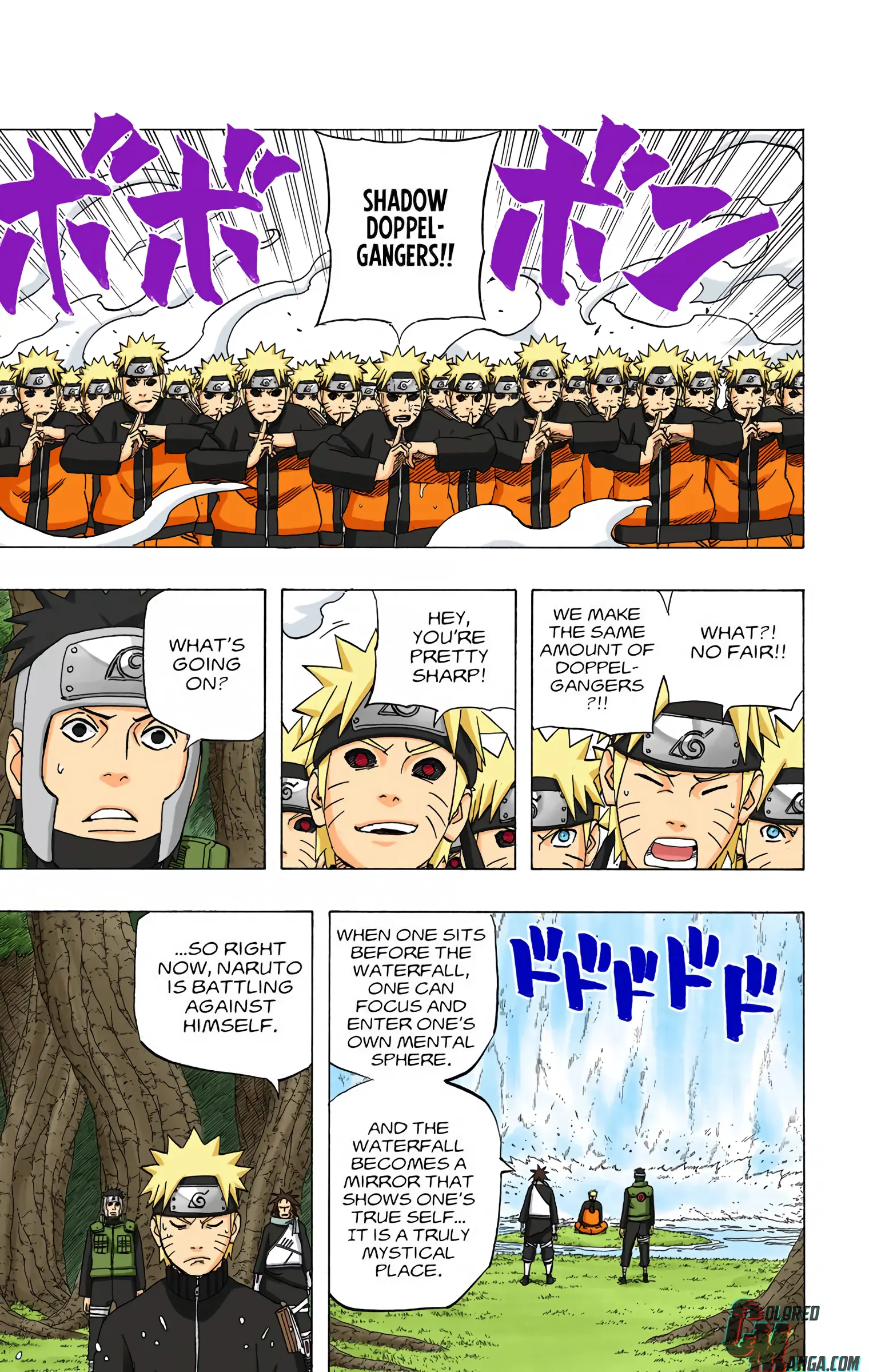 Naruto Colored Manga Online, chapter 493, page 9