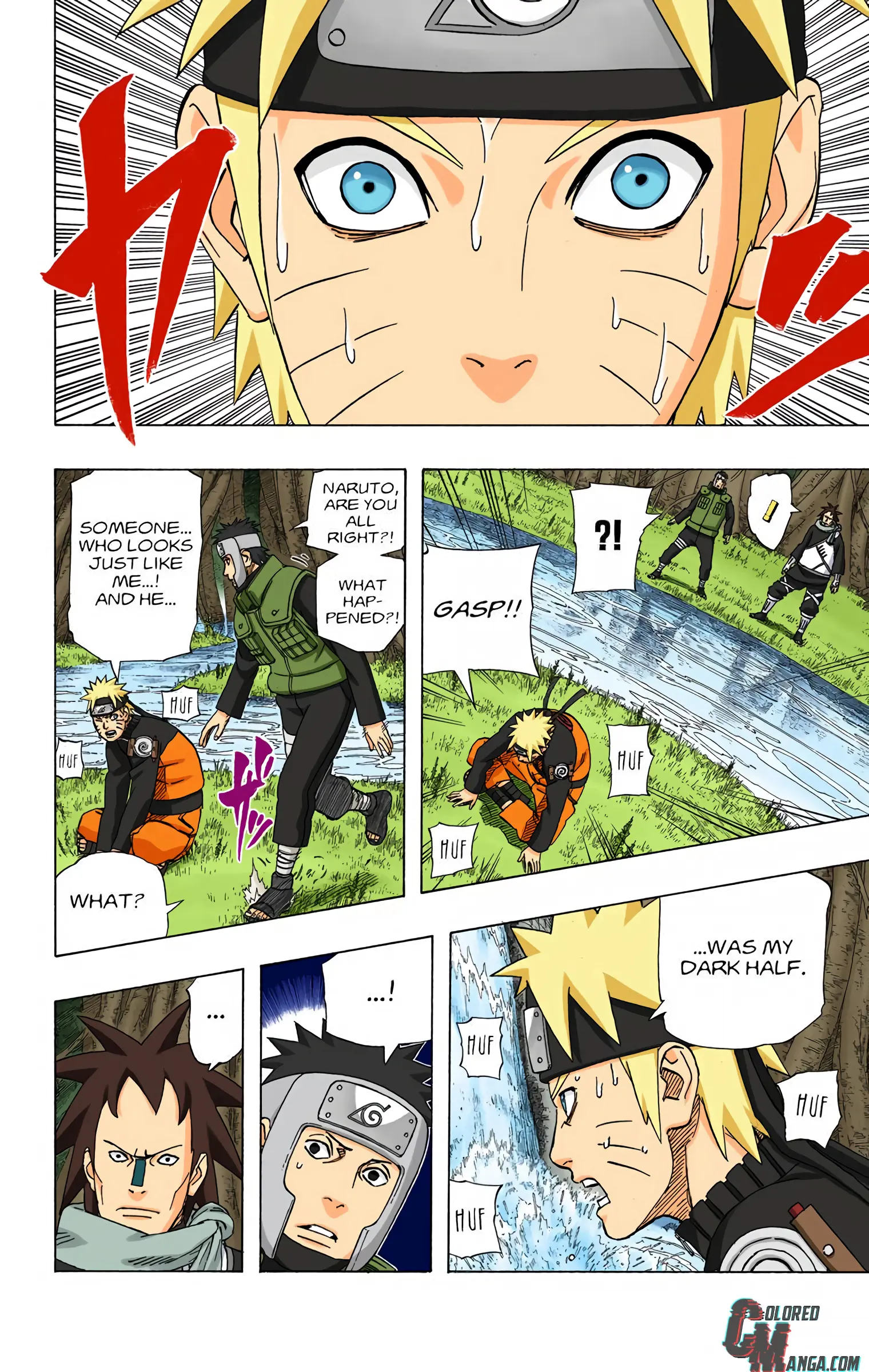 Naruto Colored Manga Online, chapter 493, page 10