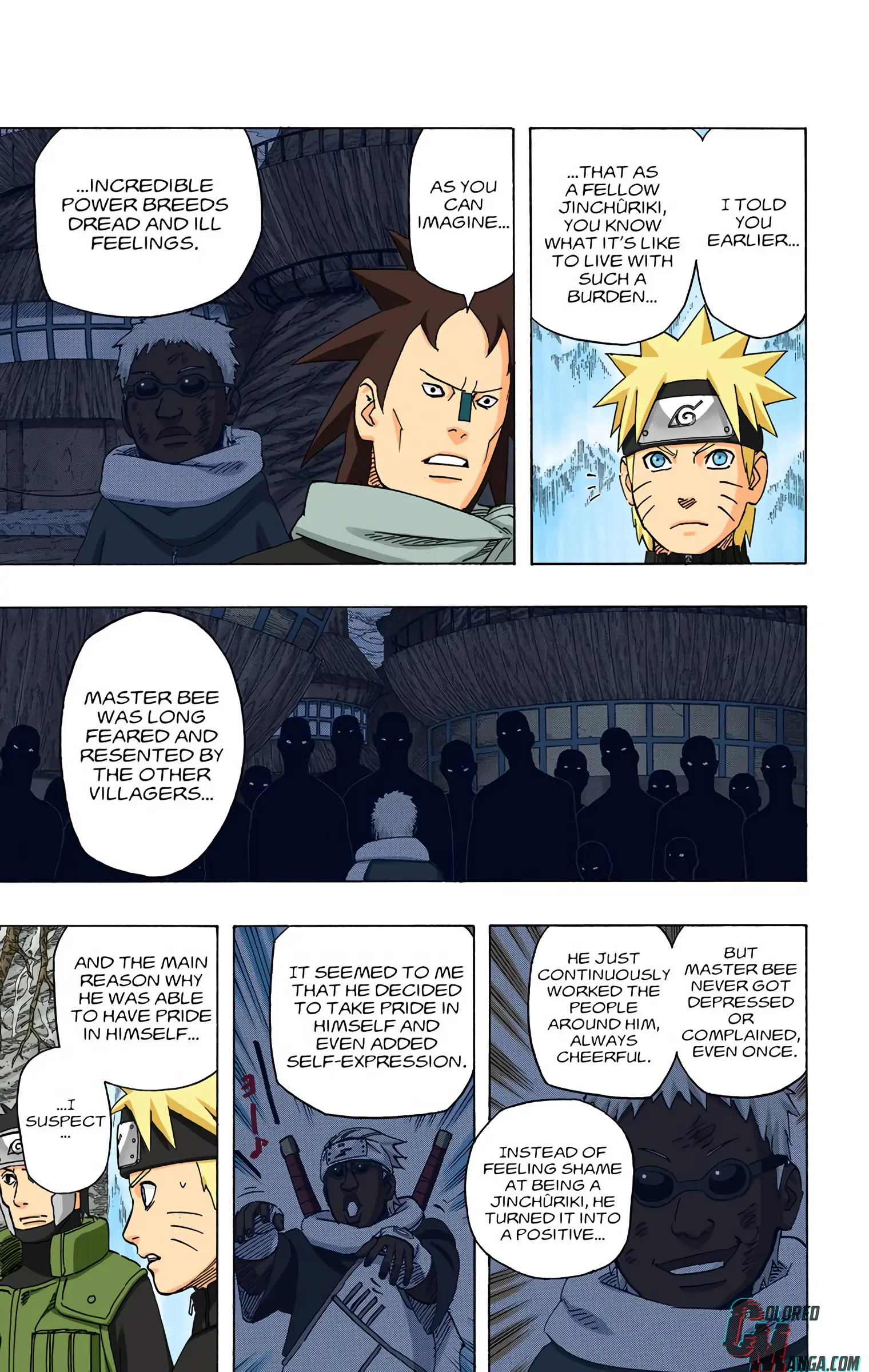 Naruto Colored Manga Online, chapter 493, page 13