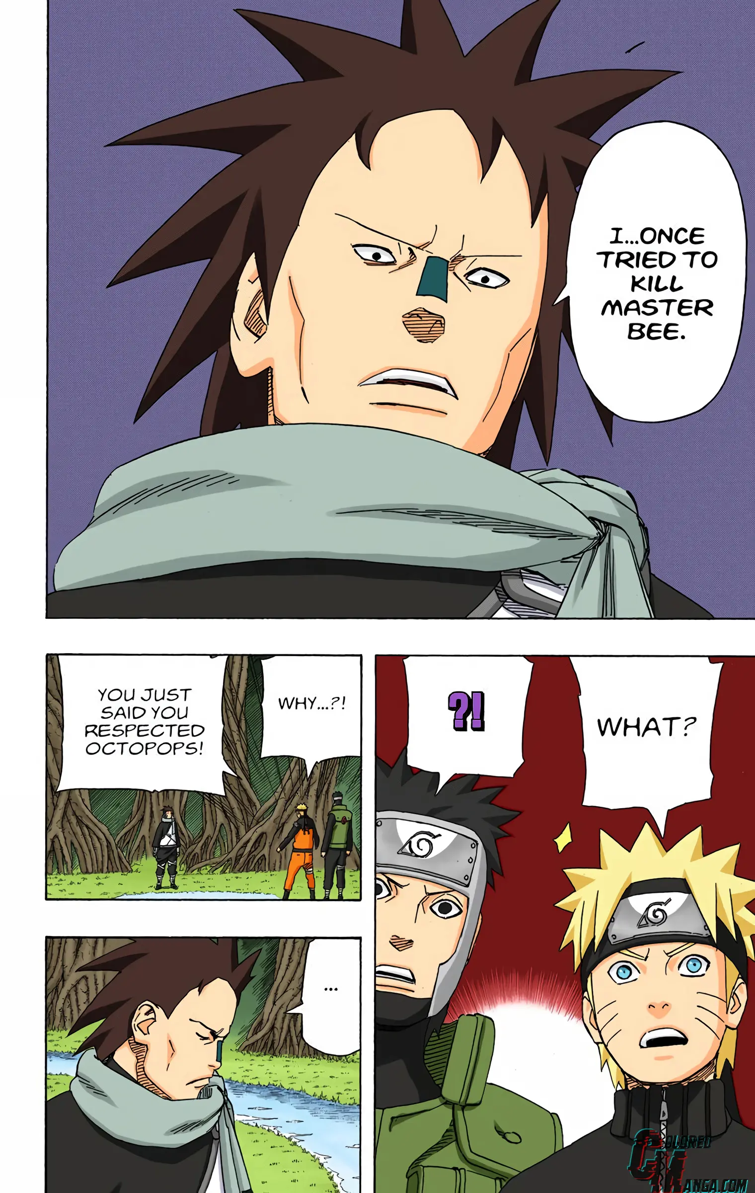 Naruto Colored Manga Online, chapter 493, page 16