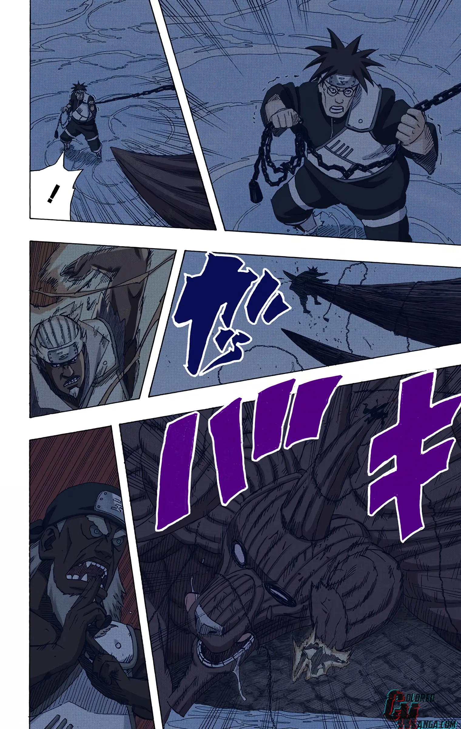 Naruto Colored Manga Online, chapter 494, page 2