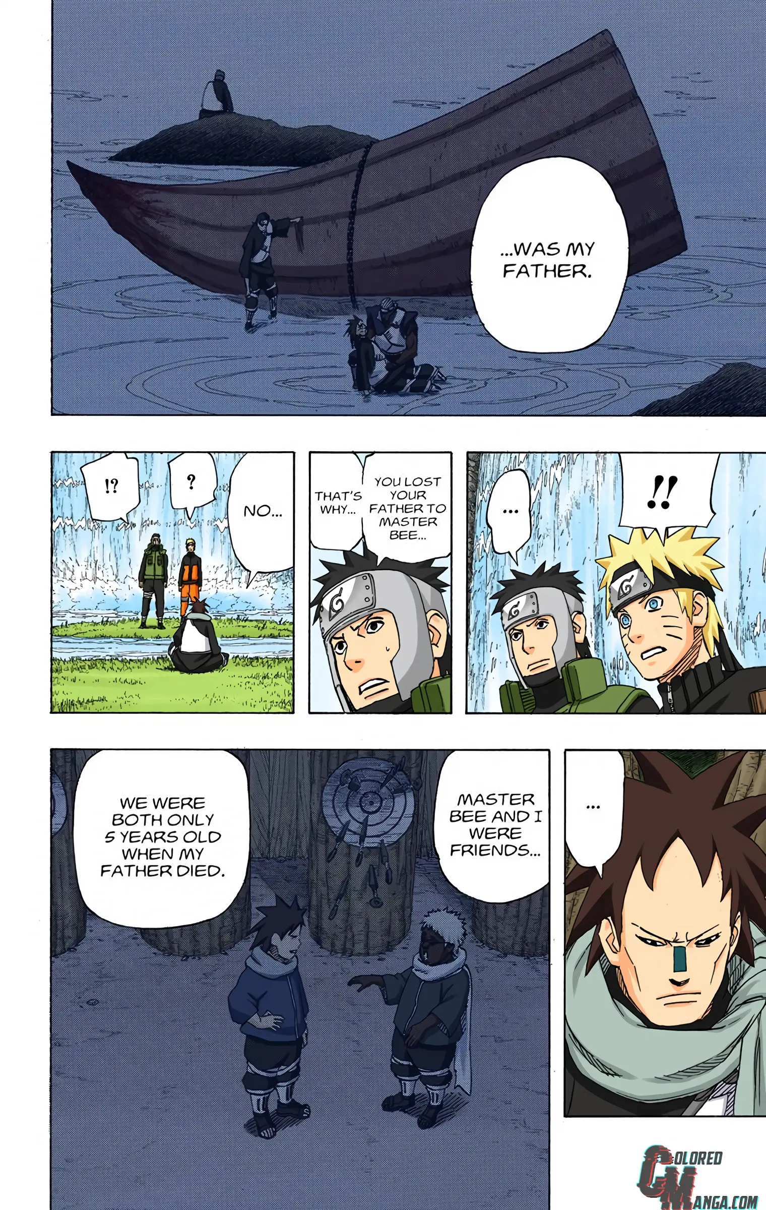 Naruto Colored Manga Online, chapter 494, page 4
