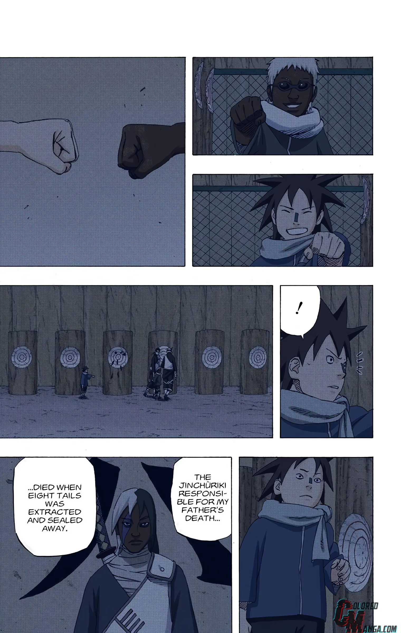 Naruto Colored Manga Online, chapter 494, page 5